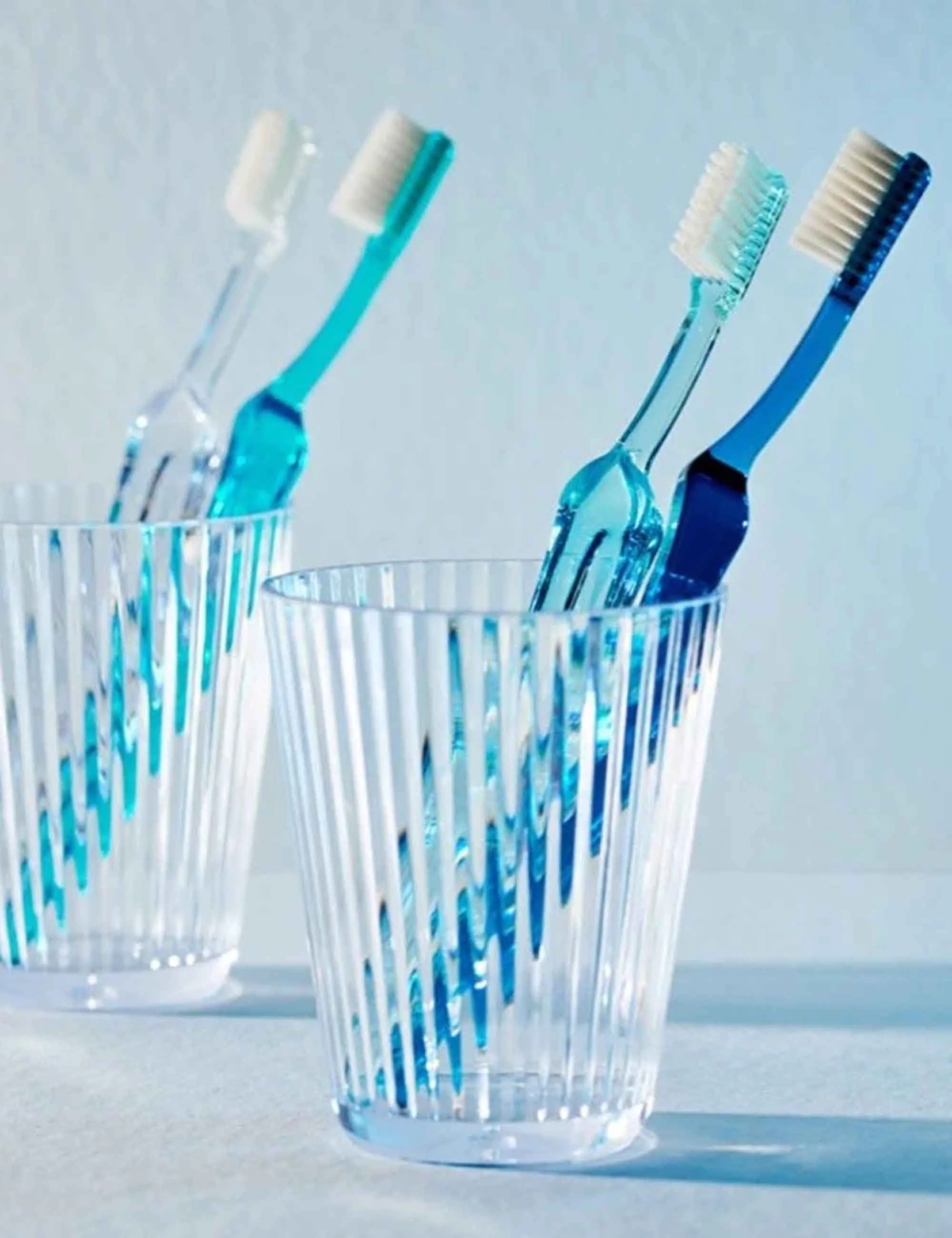 Lympio Toothbrush (Medium Nylon) - Turquoise - Image 3