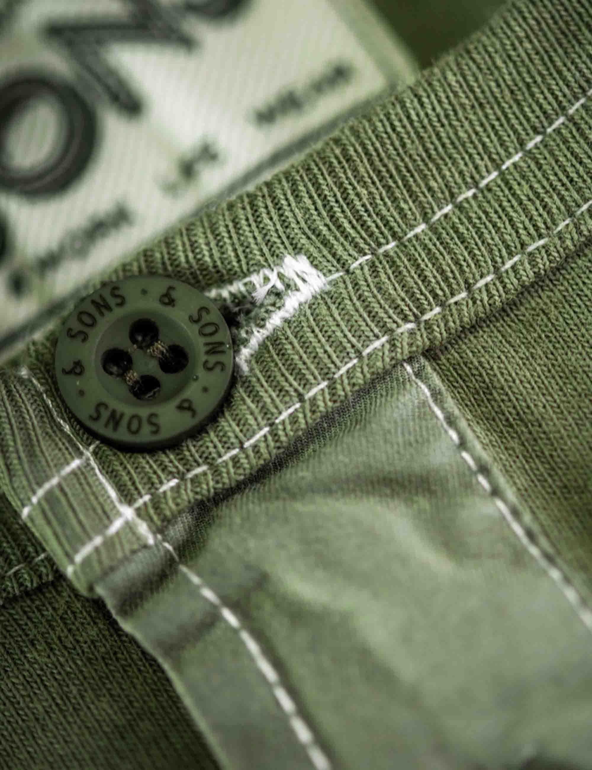 The New Elder Henley Shirt - Army Green - Image 7