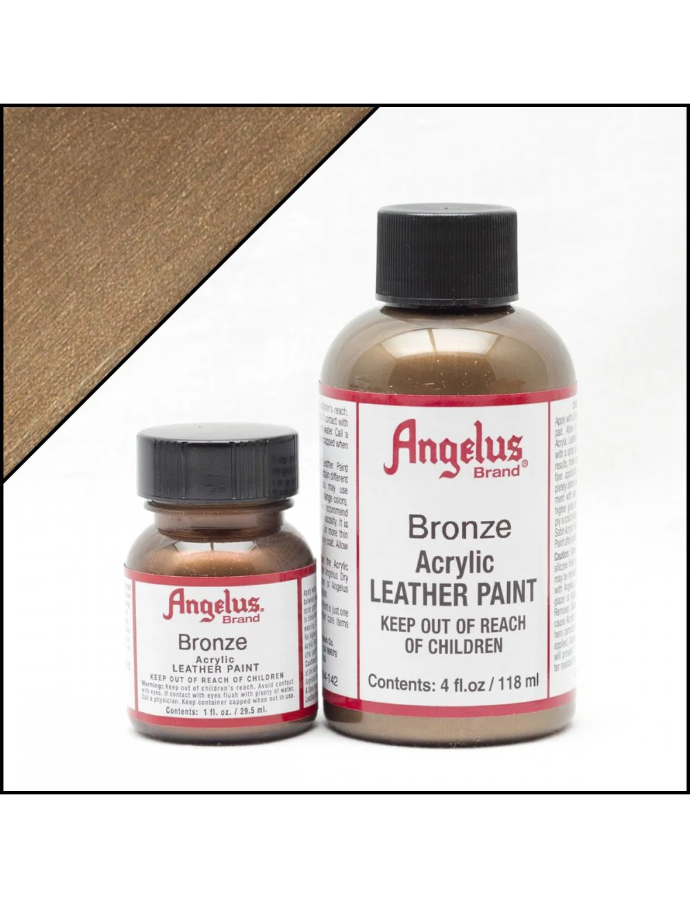 Bronze 4oz - Leather Paint