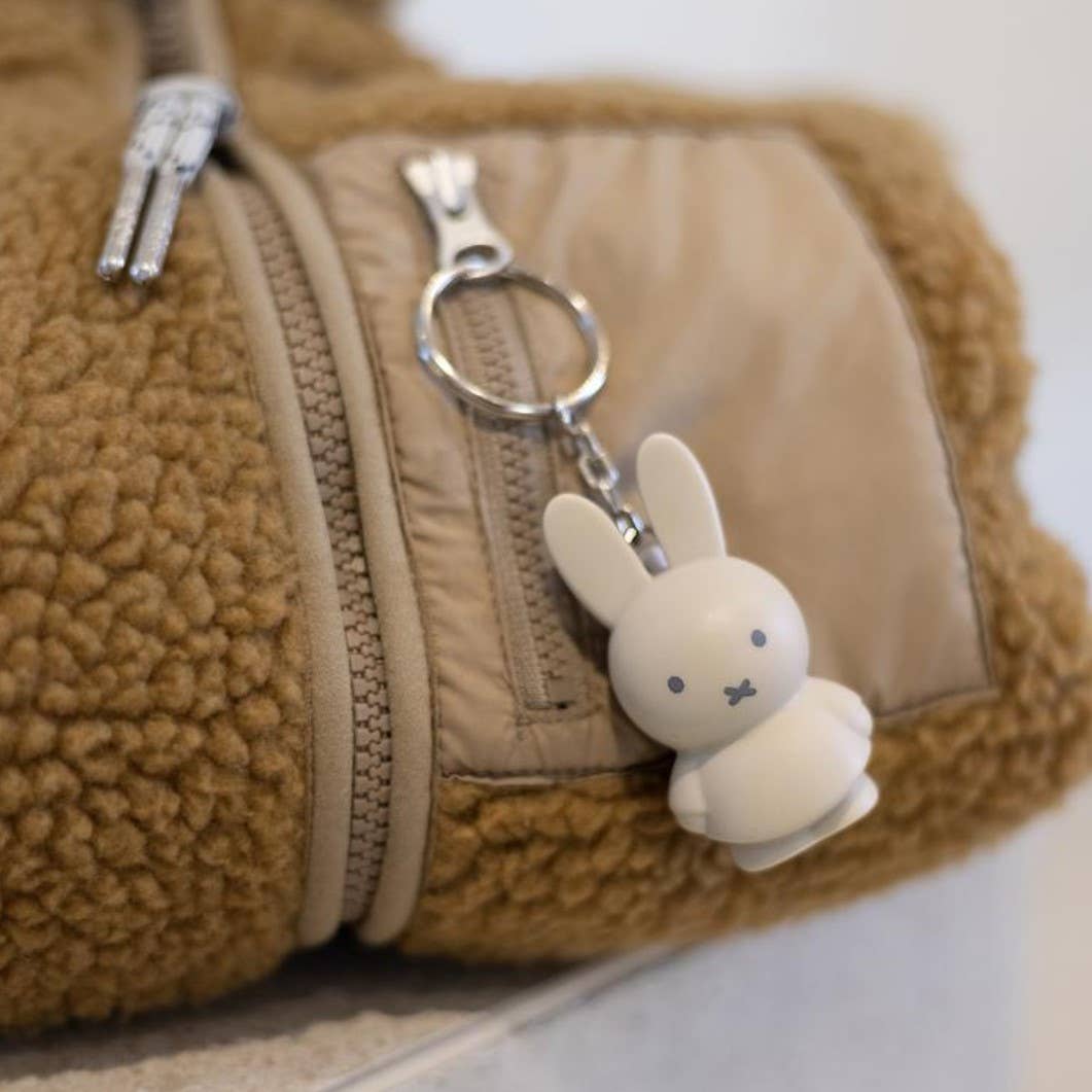 Junior Miffy Keyring (6cm) -  Sand Beige - Image 3