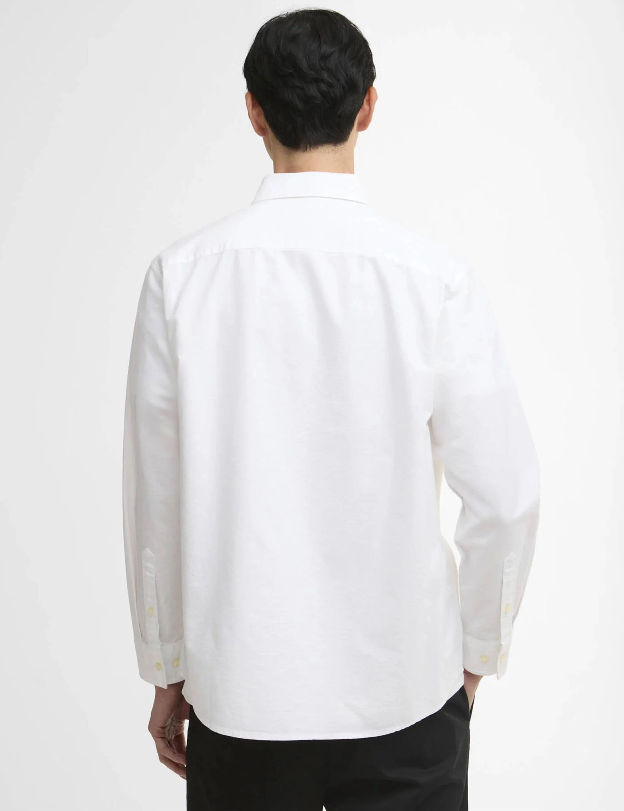 Arnham Oversized Oxford Jungle Shirt - White - Image 3