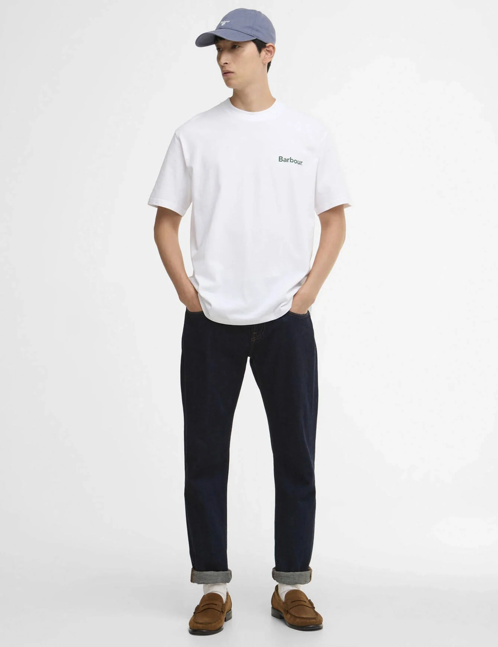 Crosby Archive Oversized T-Shirt - White - Image 2