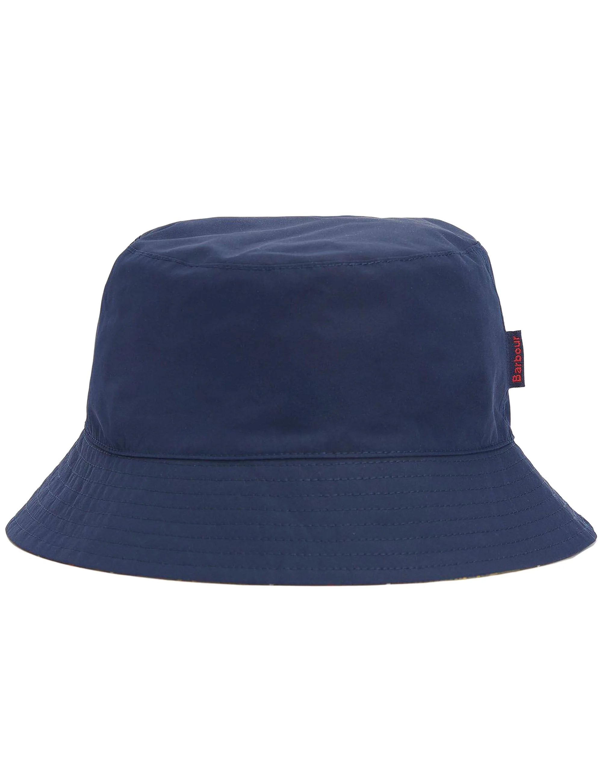 Hutton Reversible Bucket Hat - Navy/Classic Tartan