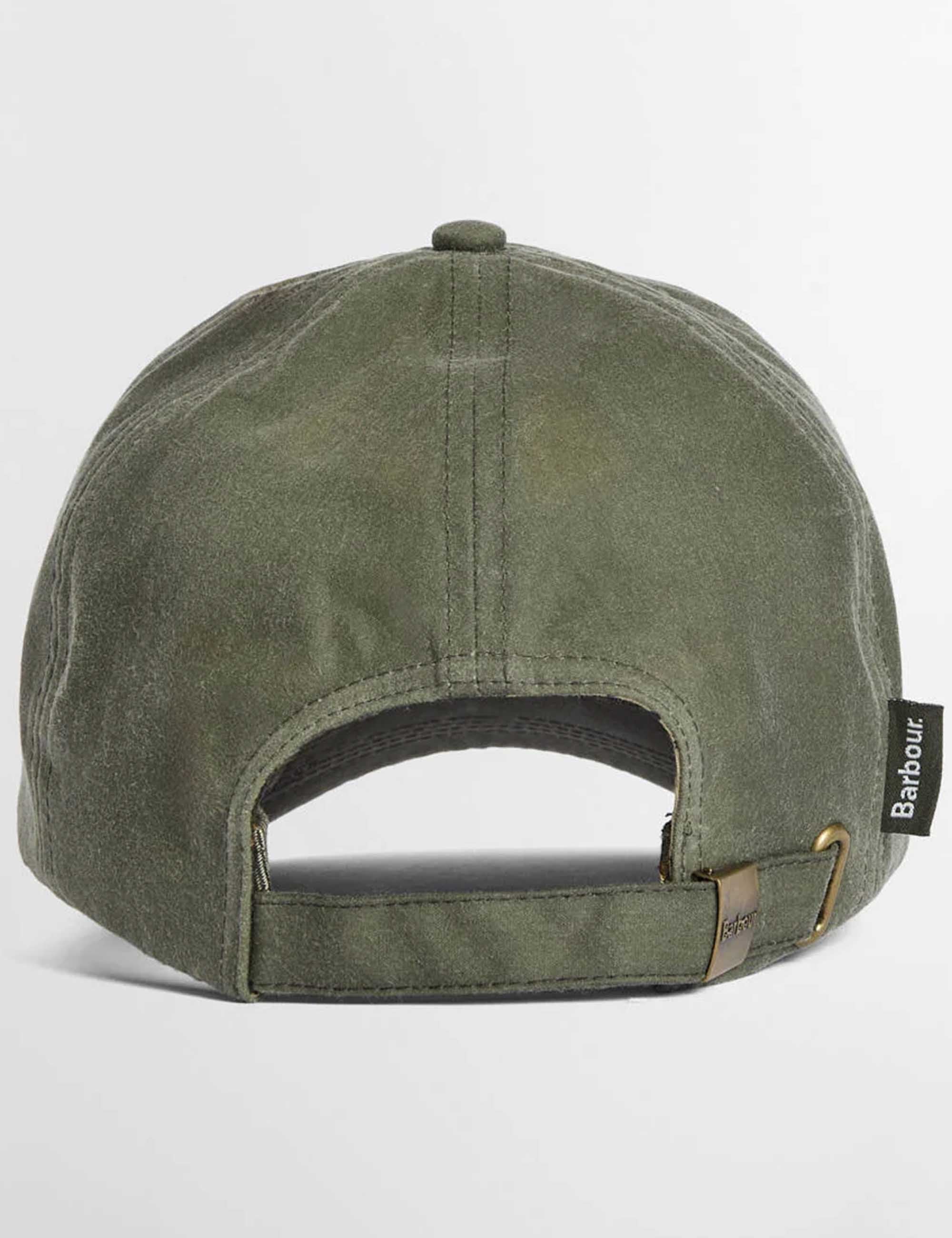 Waxed Sports Cap - Light Moss - Image 3