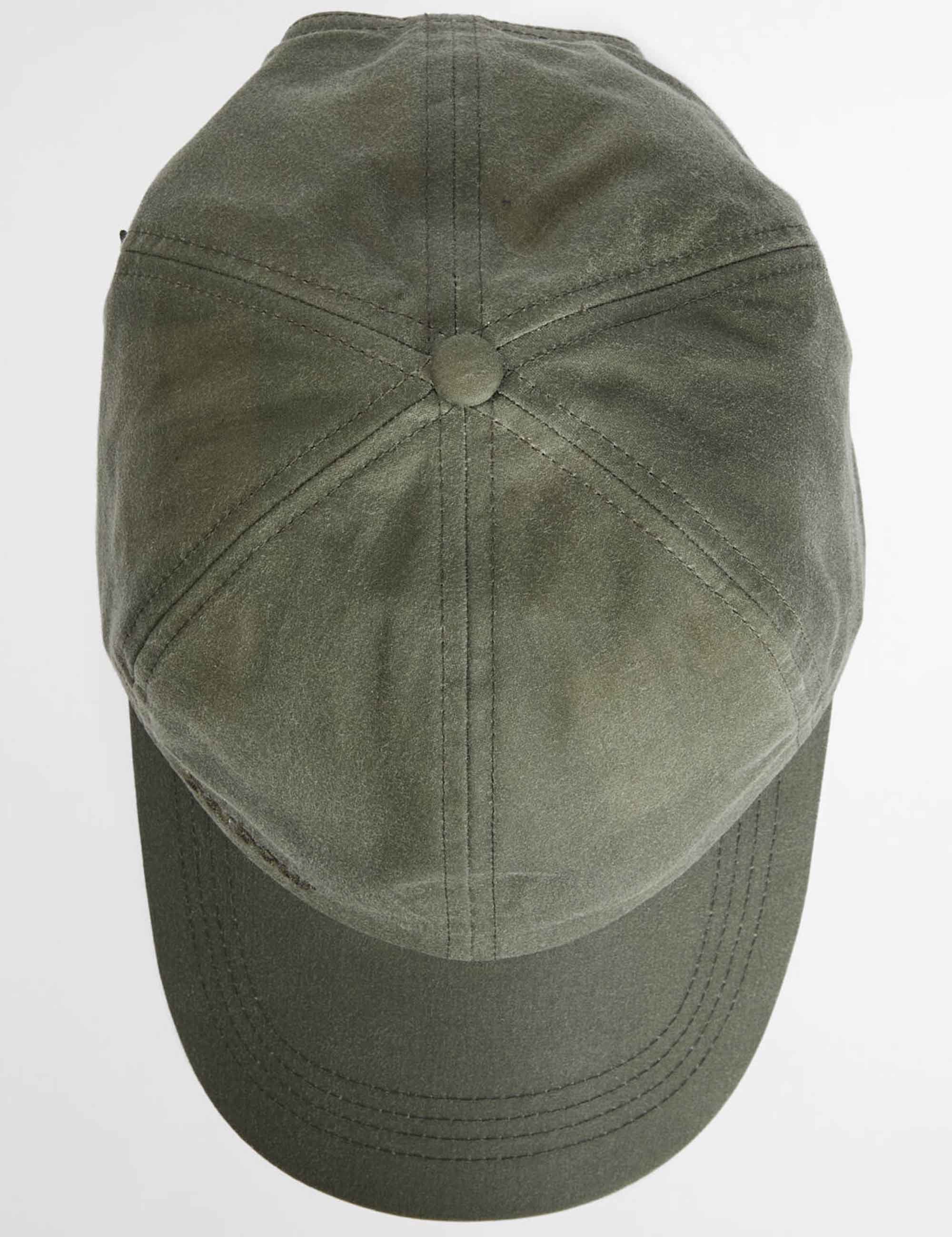 Waxed Sports Cap - Light Moss - Image 5