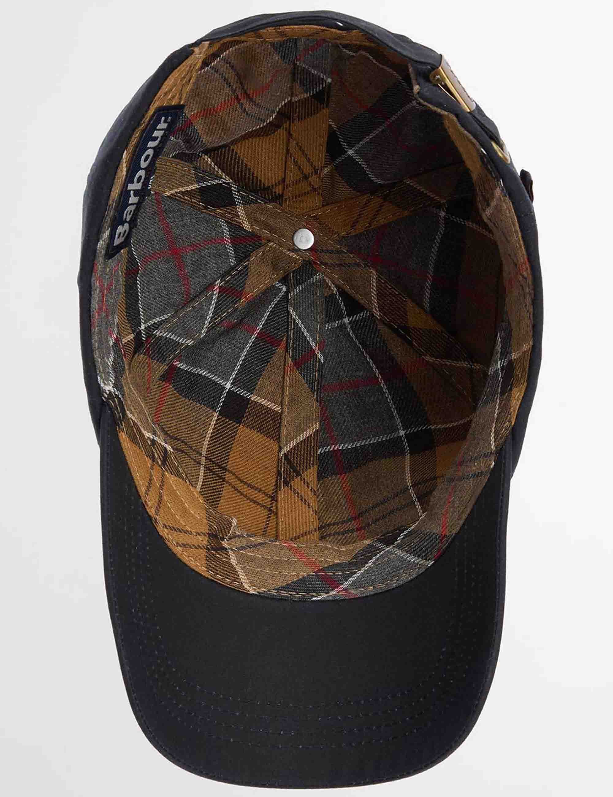 Waxed Sports Cap - Navy - Image 7