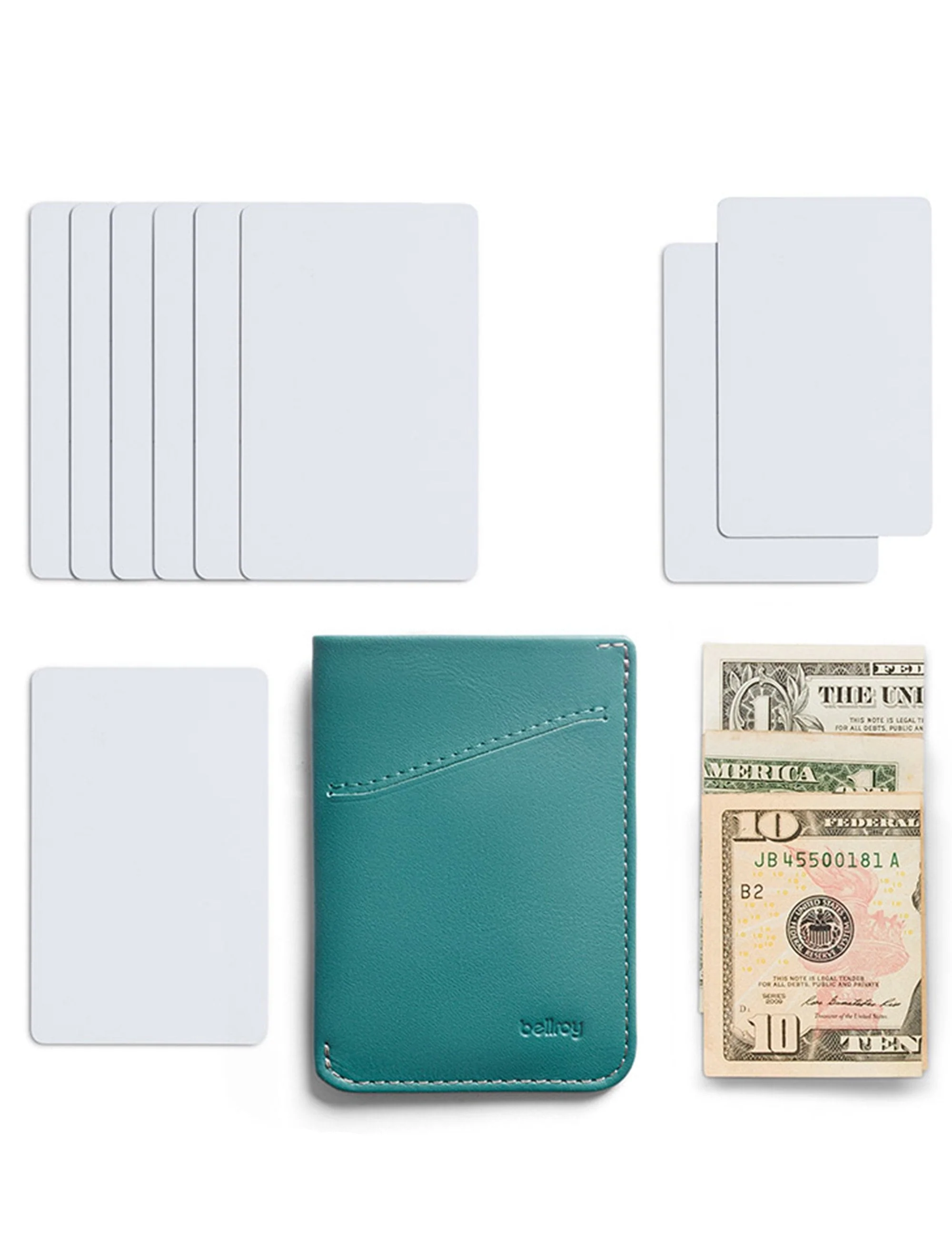 Card Sleeve Wallet (2nd Edition) - Teal - Image 4