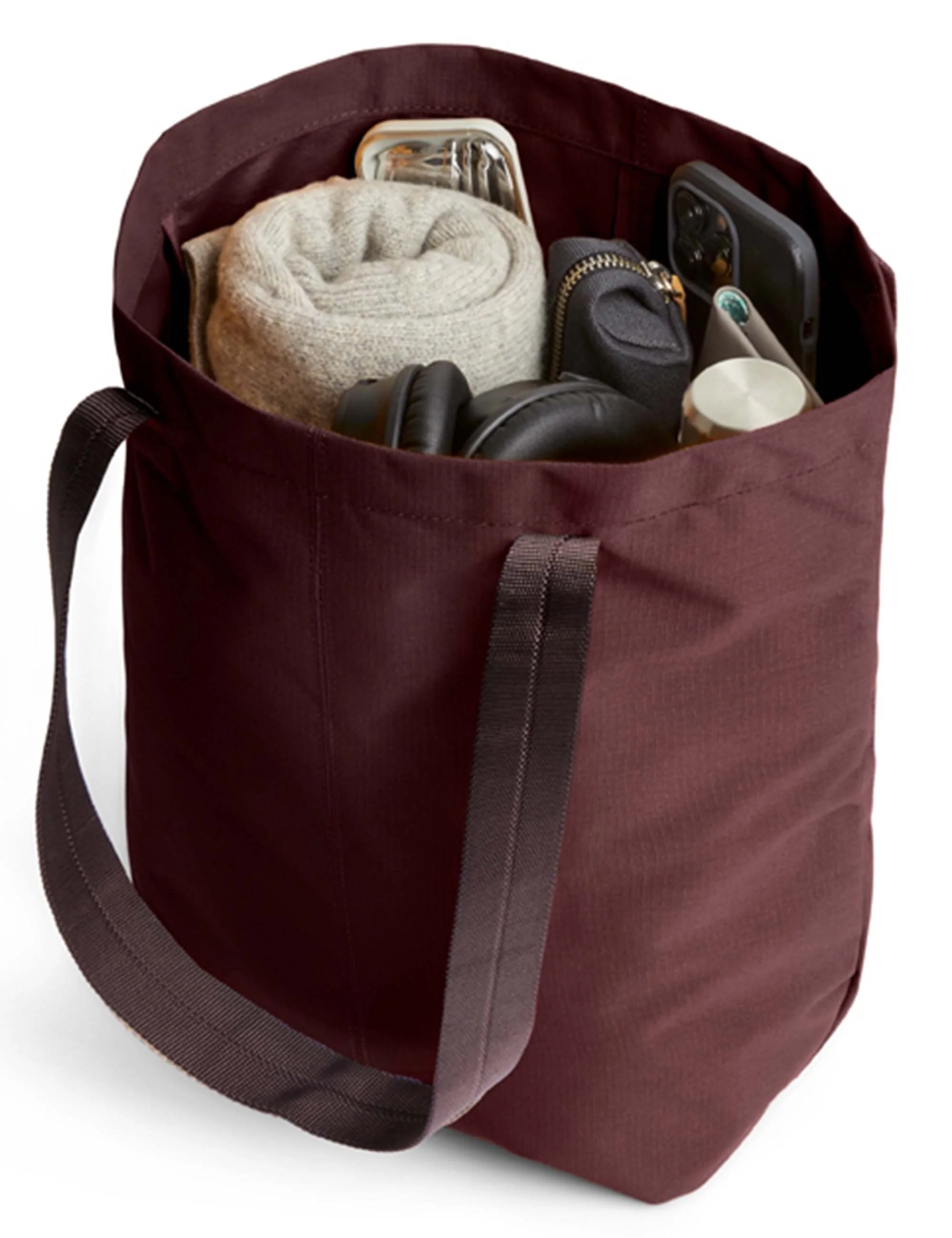 City 10L Tote Bag - Burgundy - Image 6