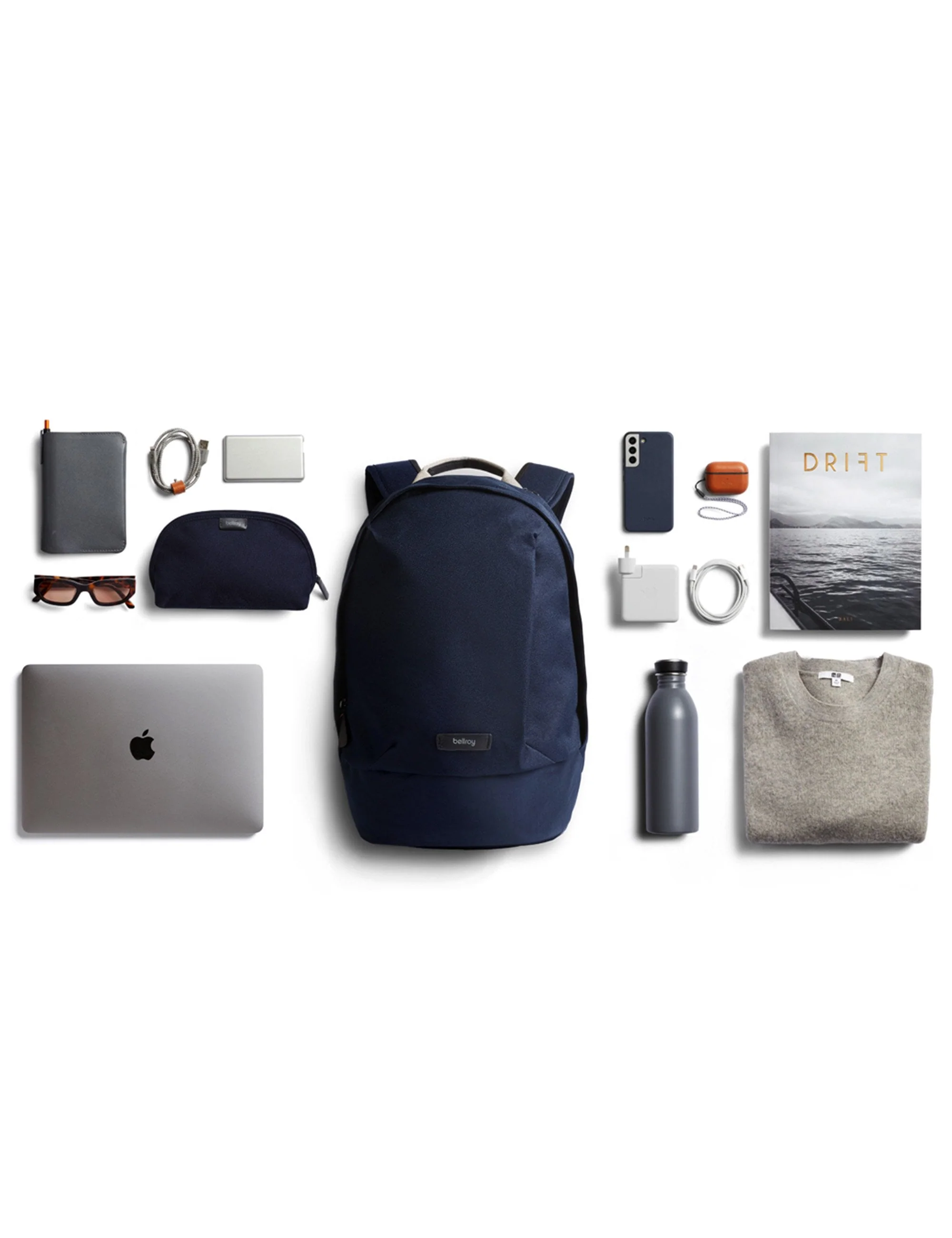 Classic 16L Compact Backpack - Navy - Image 3