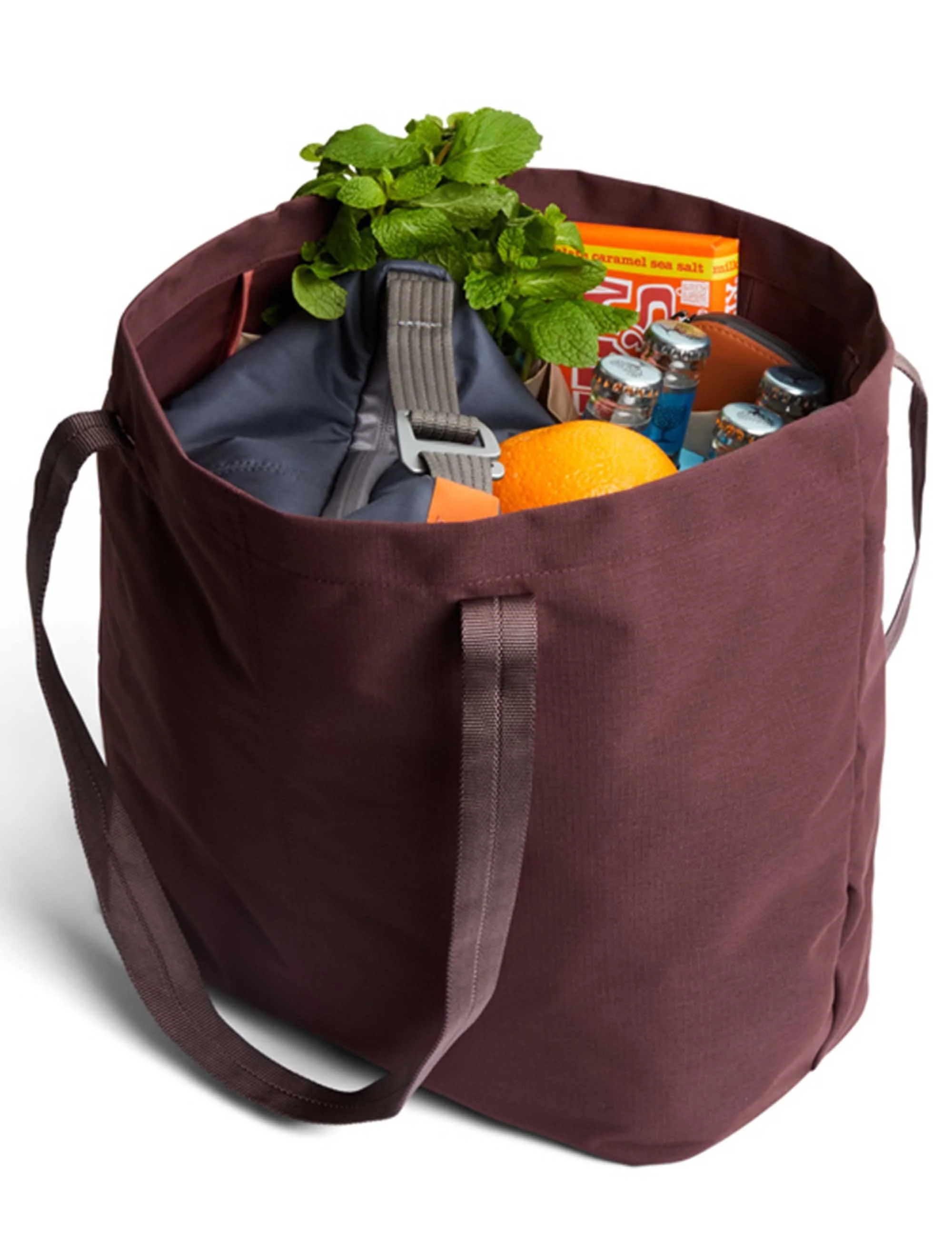 Market 15L Tote Bag - Burgundy - Image 6