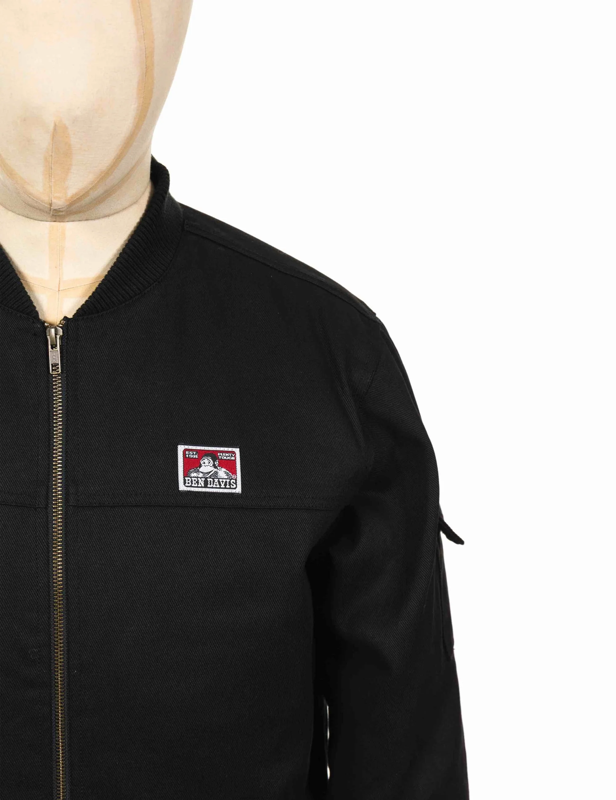 Bomber Jacket - Black - Image 3