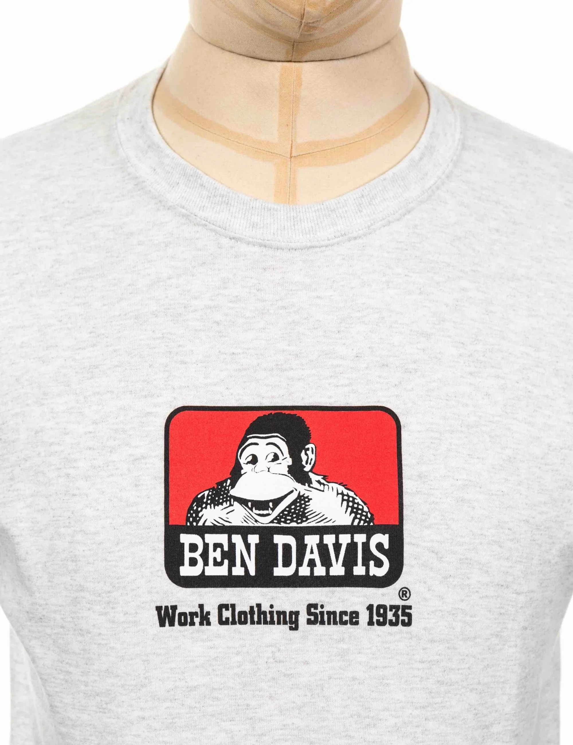 Classic Logo T-Shirt - Ash Grey - Image 3