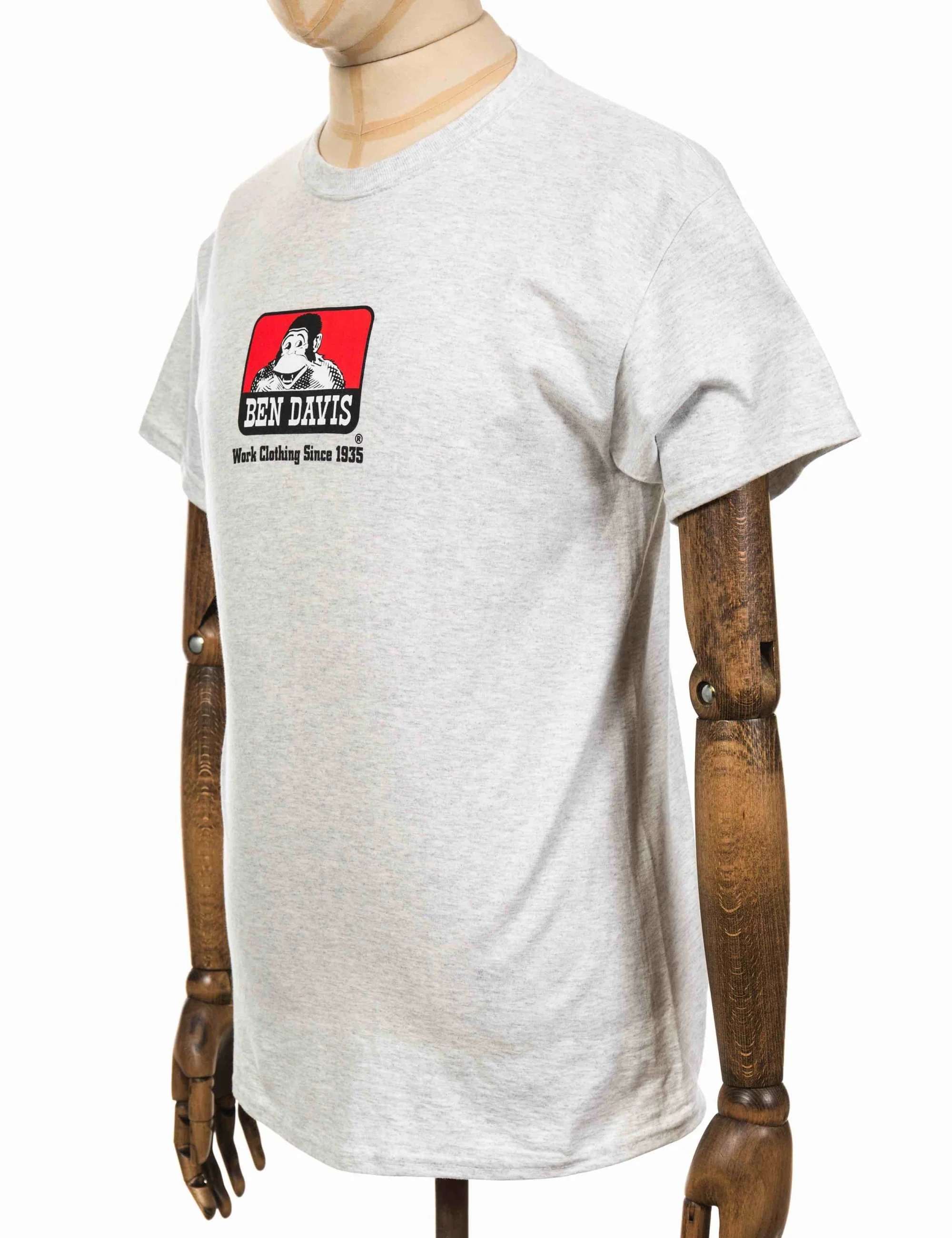 Classic Logo T-Shirt - Ash Grey - Image 4