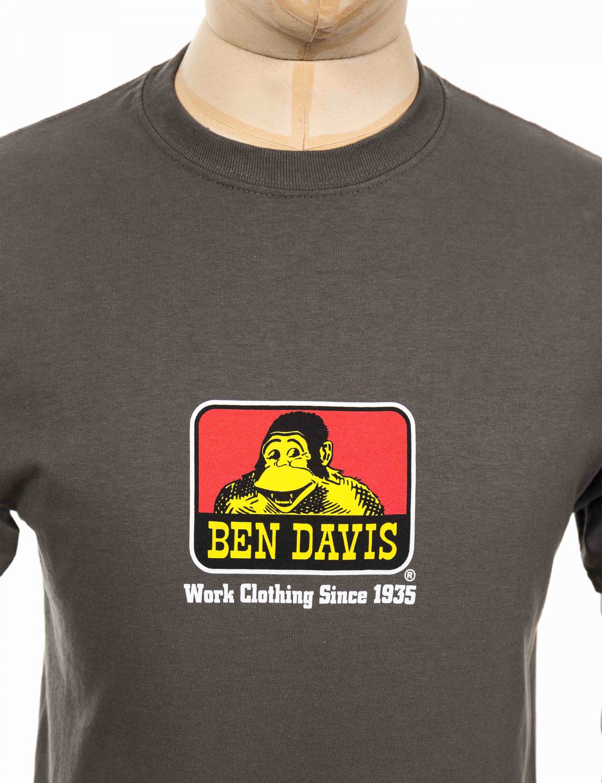 Classic Logo T-Shirt - Charcoal - Image 3