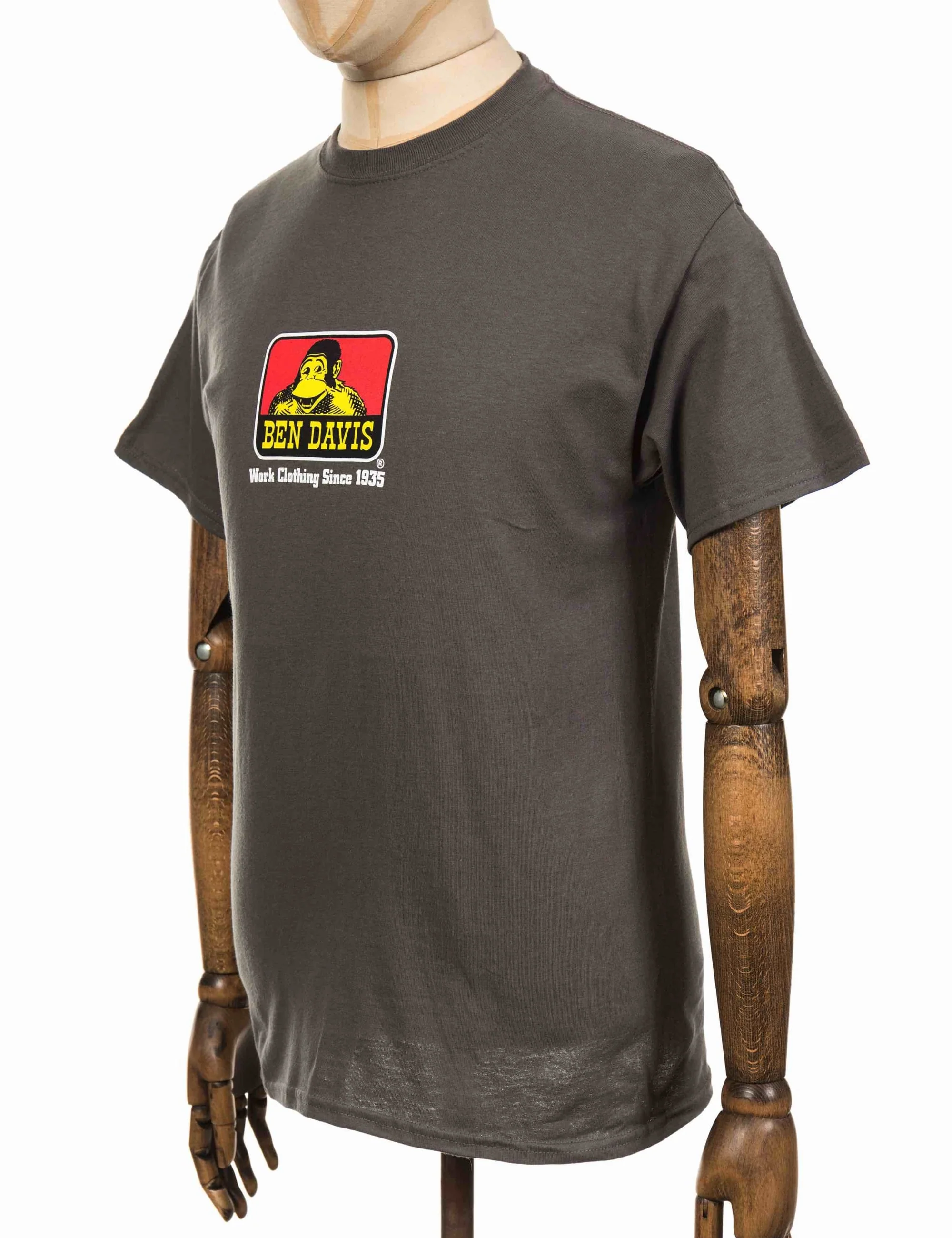 Classic Logo T-Shirt - Charcoal - Image 4