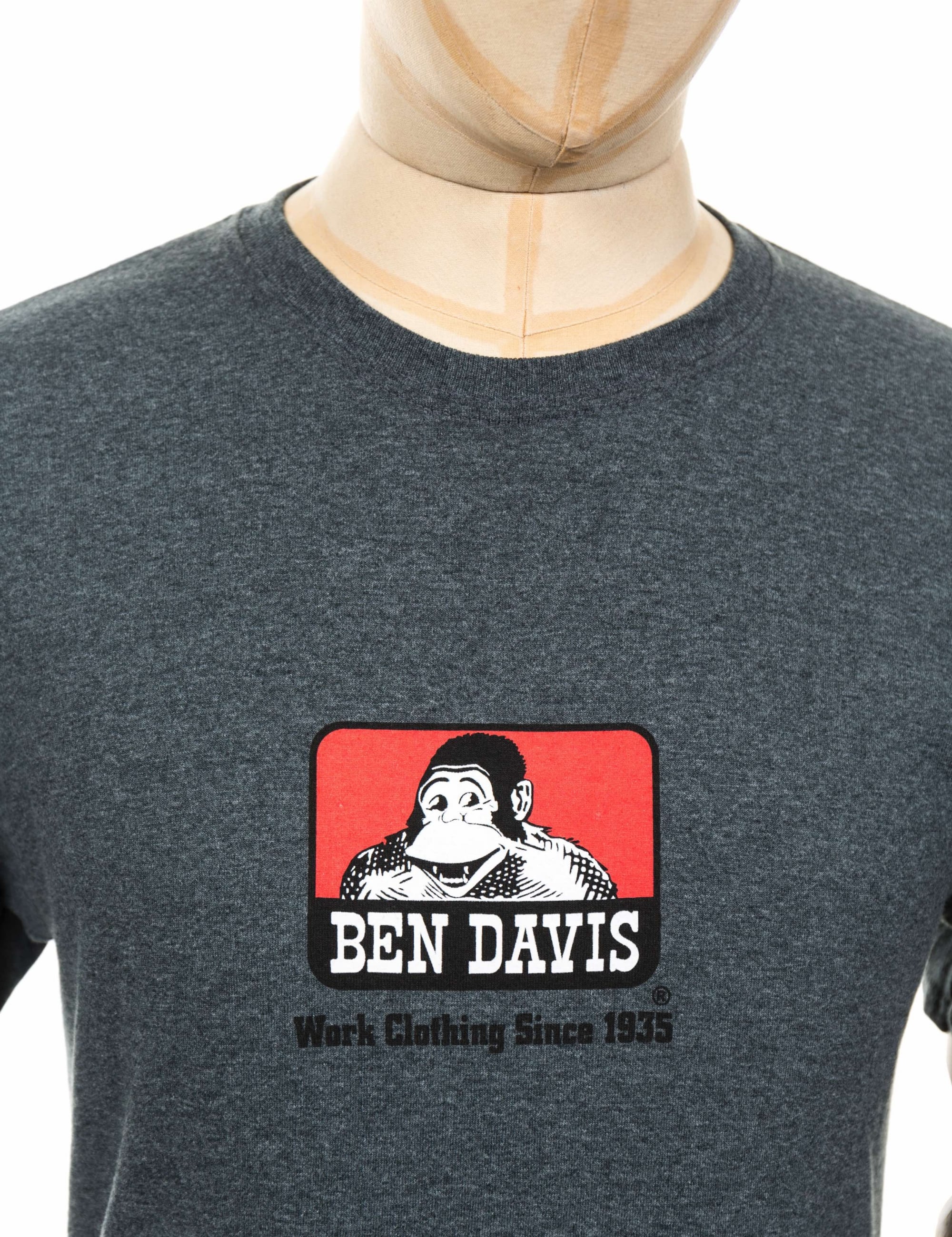 Classic Logo T-Shirt - Heather Charcoal - Image 3