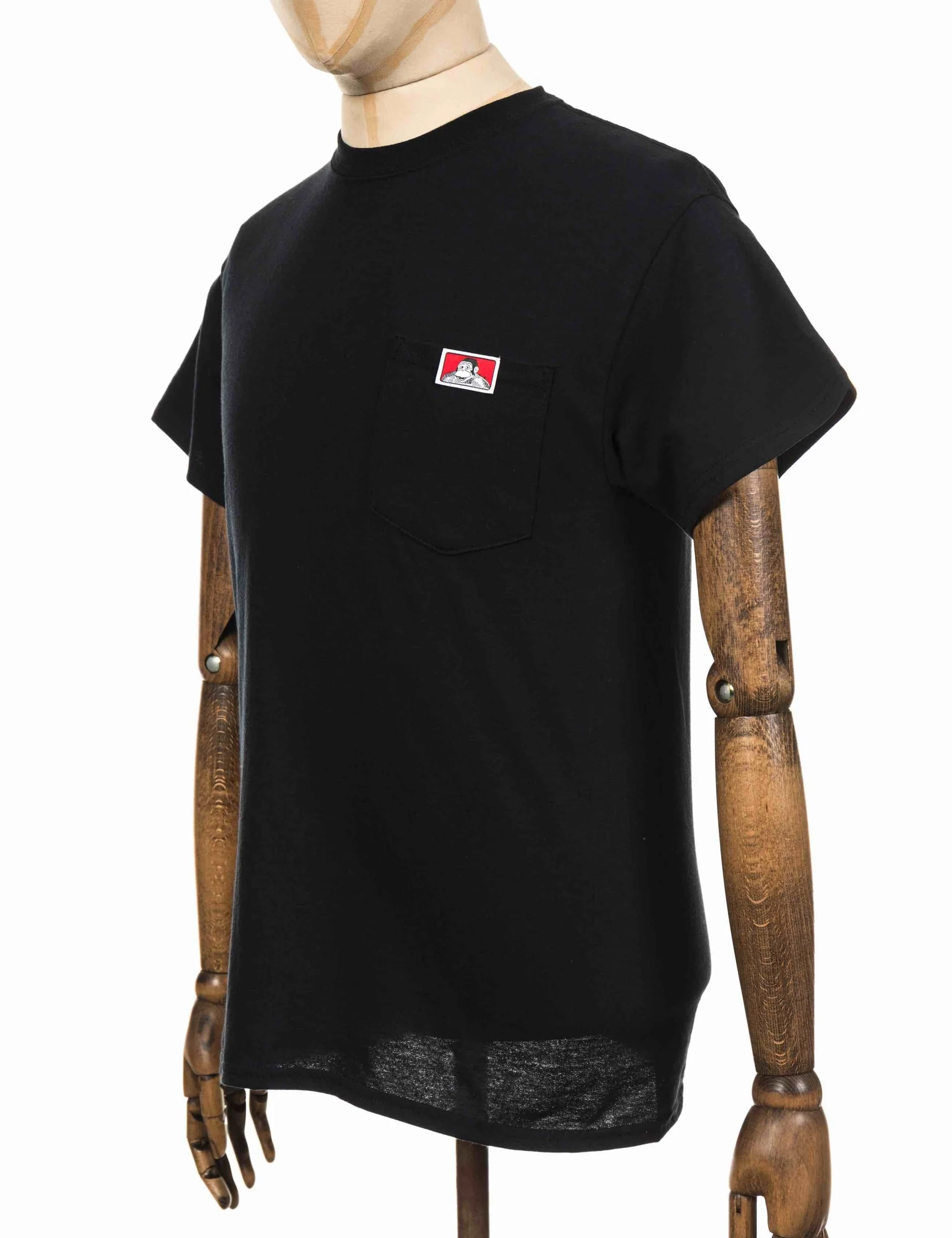 Classic Patch Logo Pocket T-Shirt - Black - Image 4