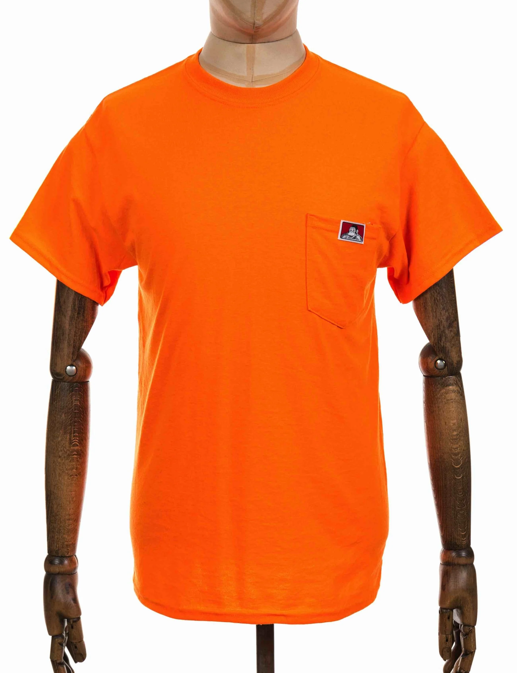 Classic Patch Logo Pocket T-Shirt - Orange
