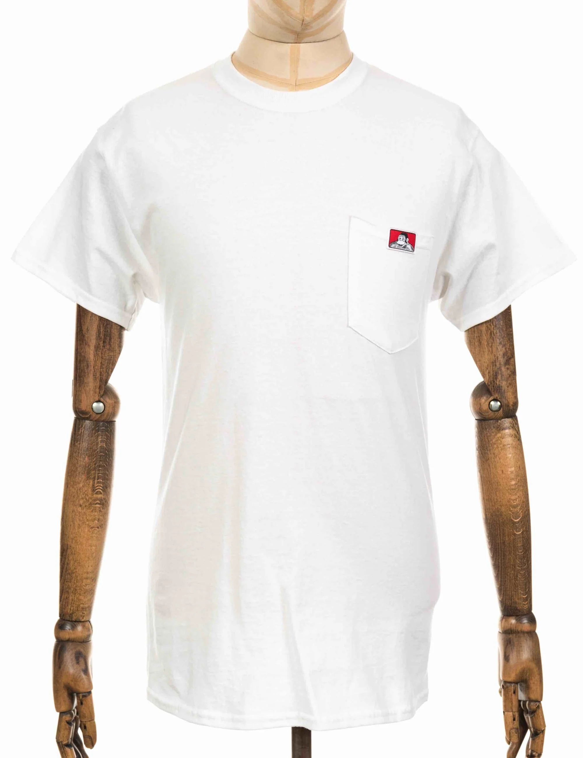Classic Patch Logo Pocket T-Shirt - White