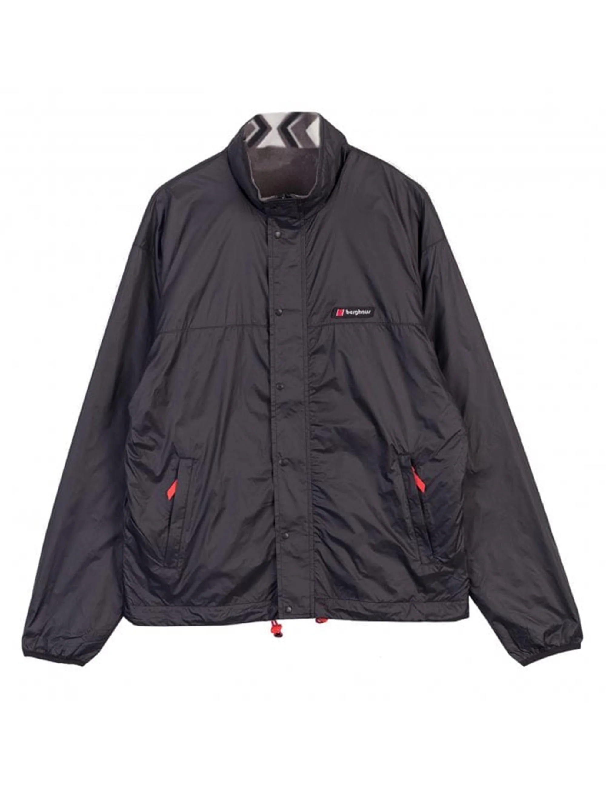 Reverse Wind Full Zip Fleece Jacket - Black/Aztec - Image 3