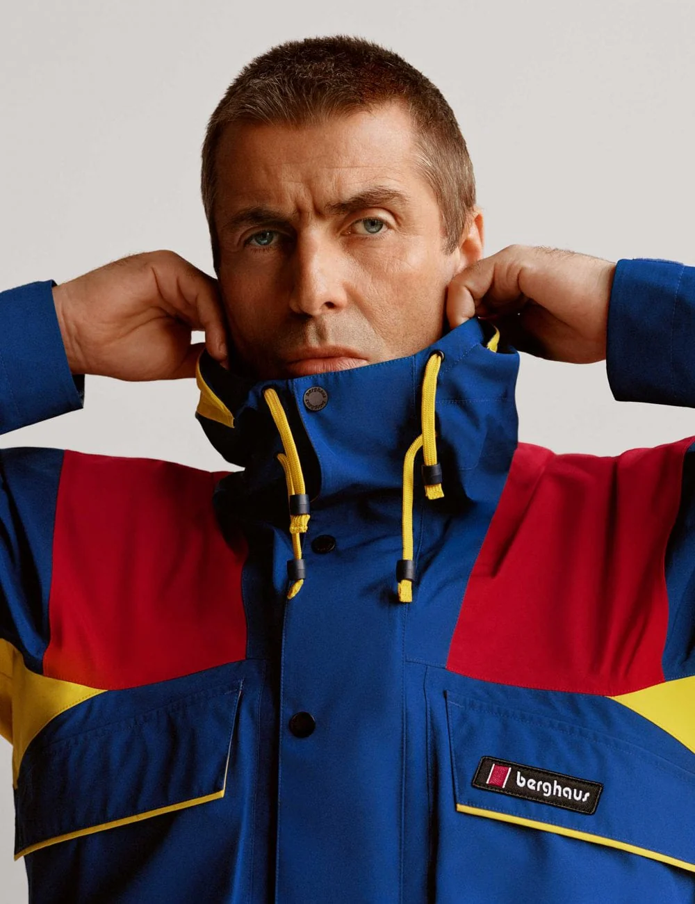 Trango Gore-Tex Waterproof Jacket - Blue/Red - Image 5