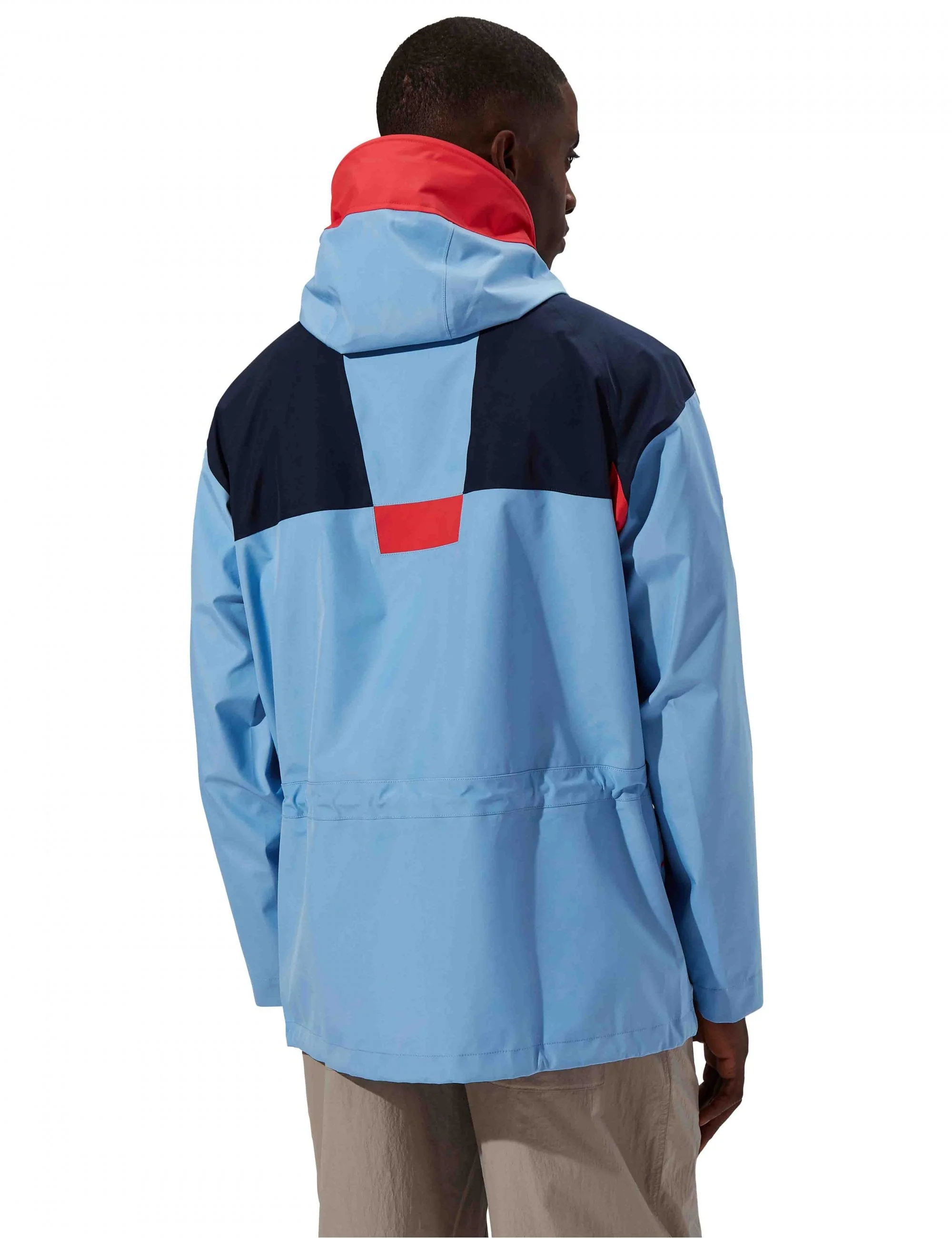 Trango Gore-Tex Waterproof Jacket - Light Blue/Dark Blue - Image 4