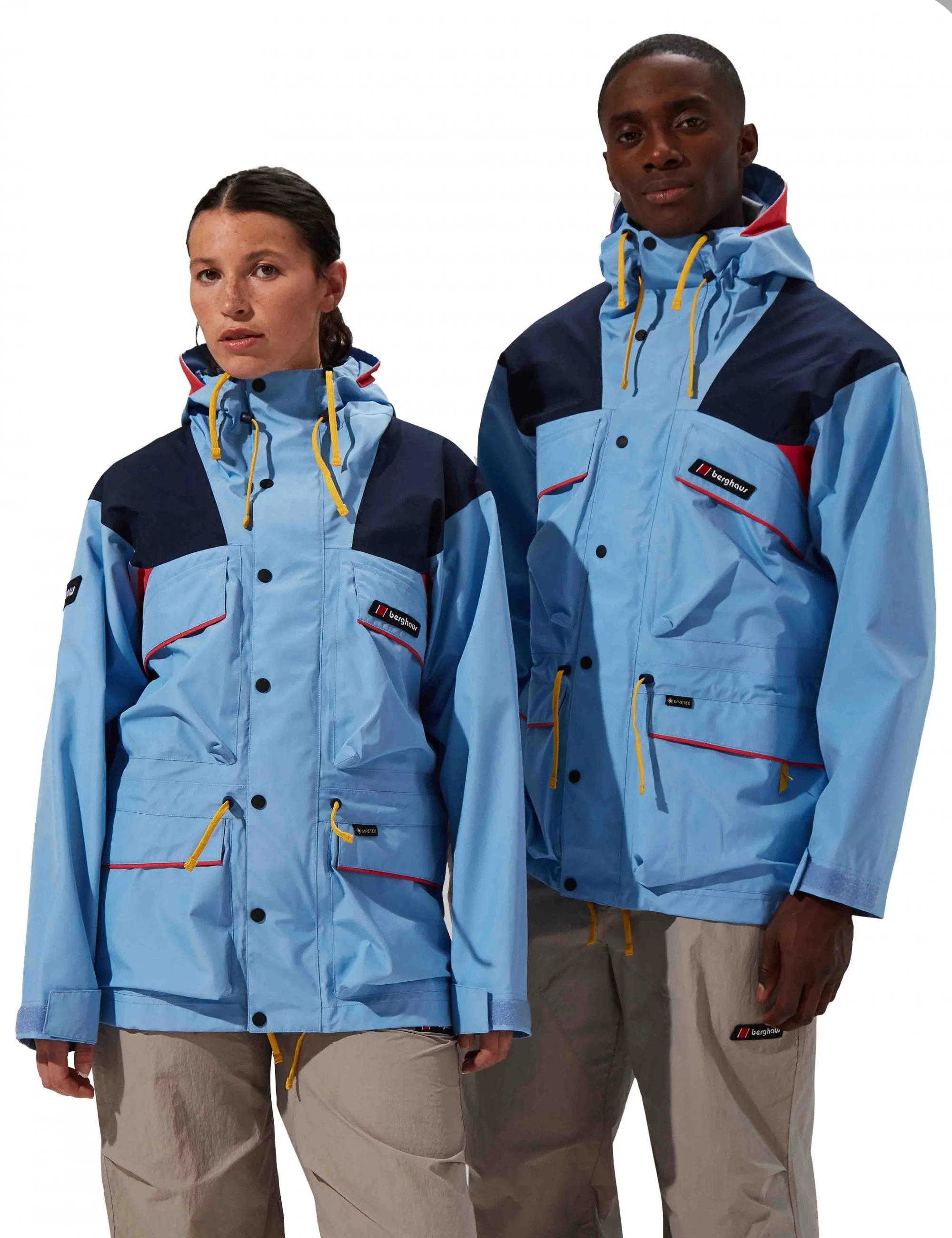 Trango Gore-Tex Waterproof Jacket - Light Blue/Dark Blue - Image 7