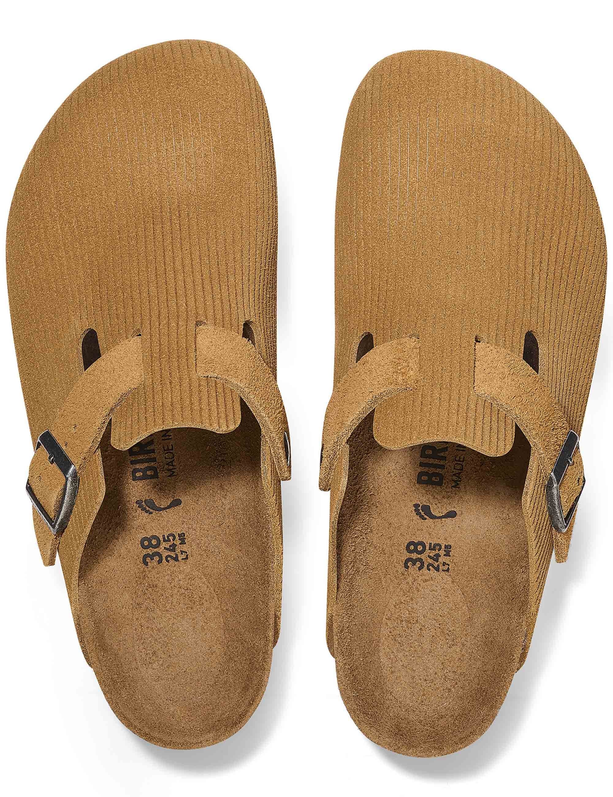 Boston Cord Mules - Cork Brown (Regular Fit) - Image 5