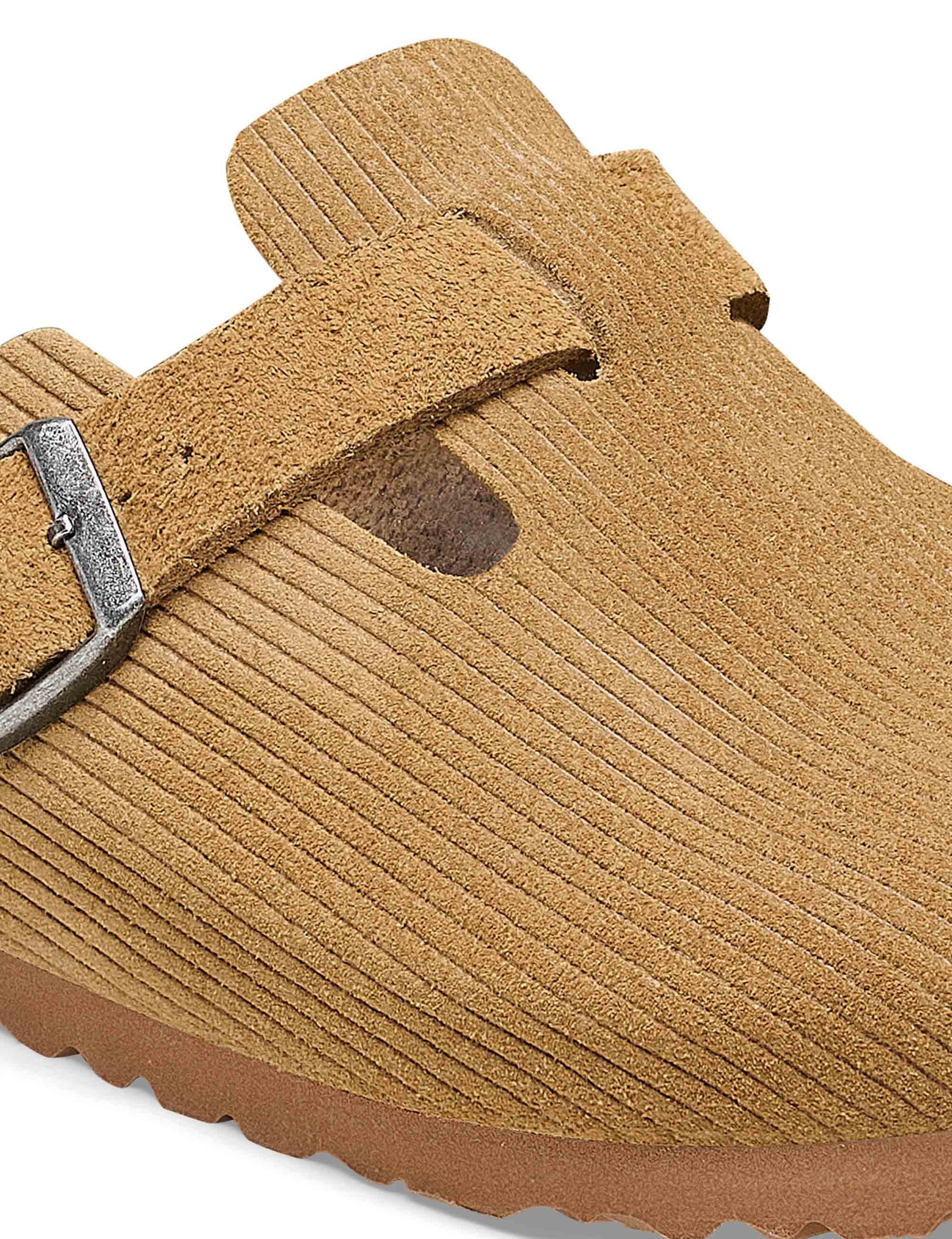 Boston Cord Mules - Cork Brown (Regular Fit) - Image 7