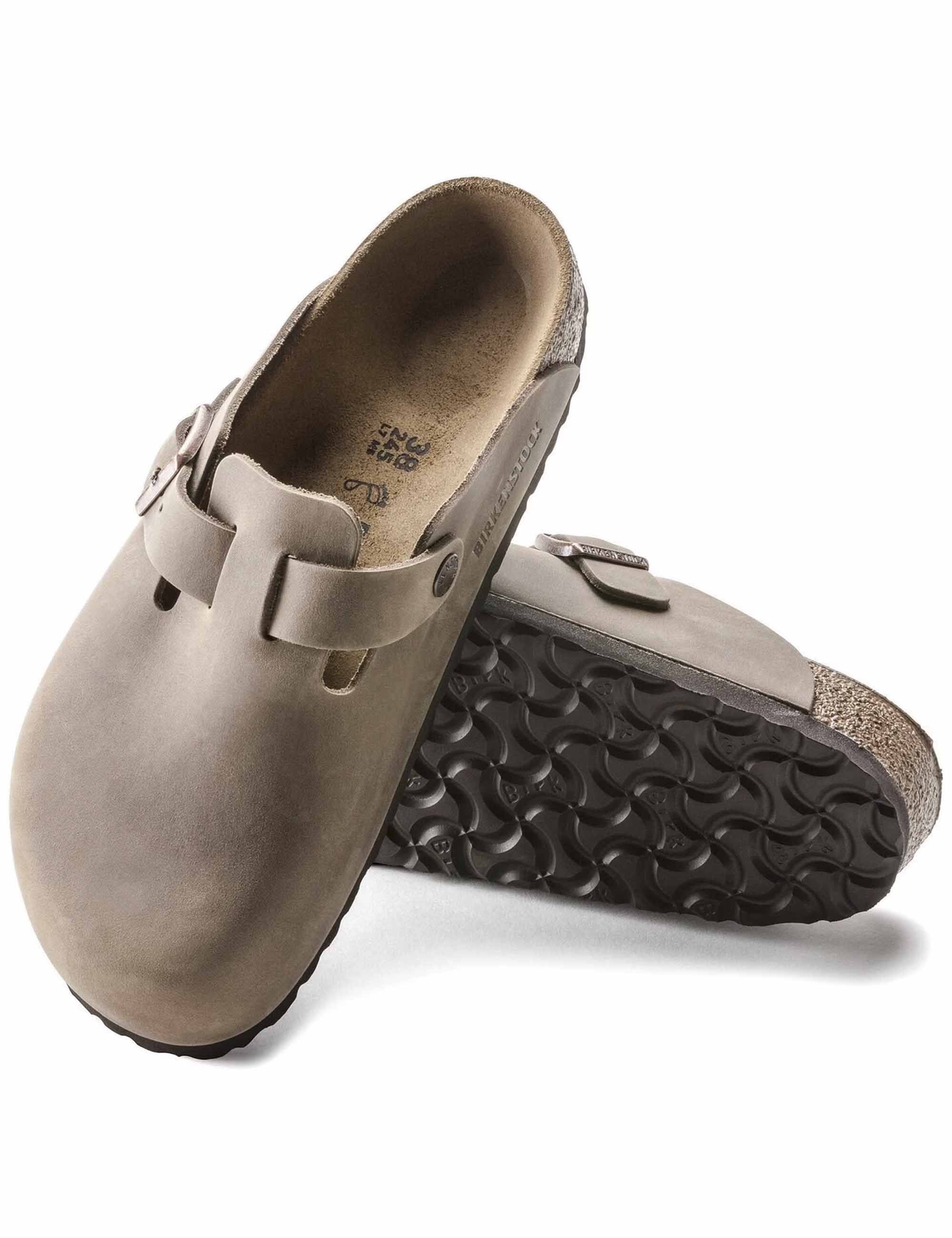 Boston Leather Mules LEOI - Tobacco Brown (Regular Fit) - Image 3