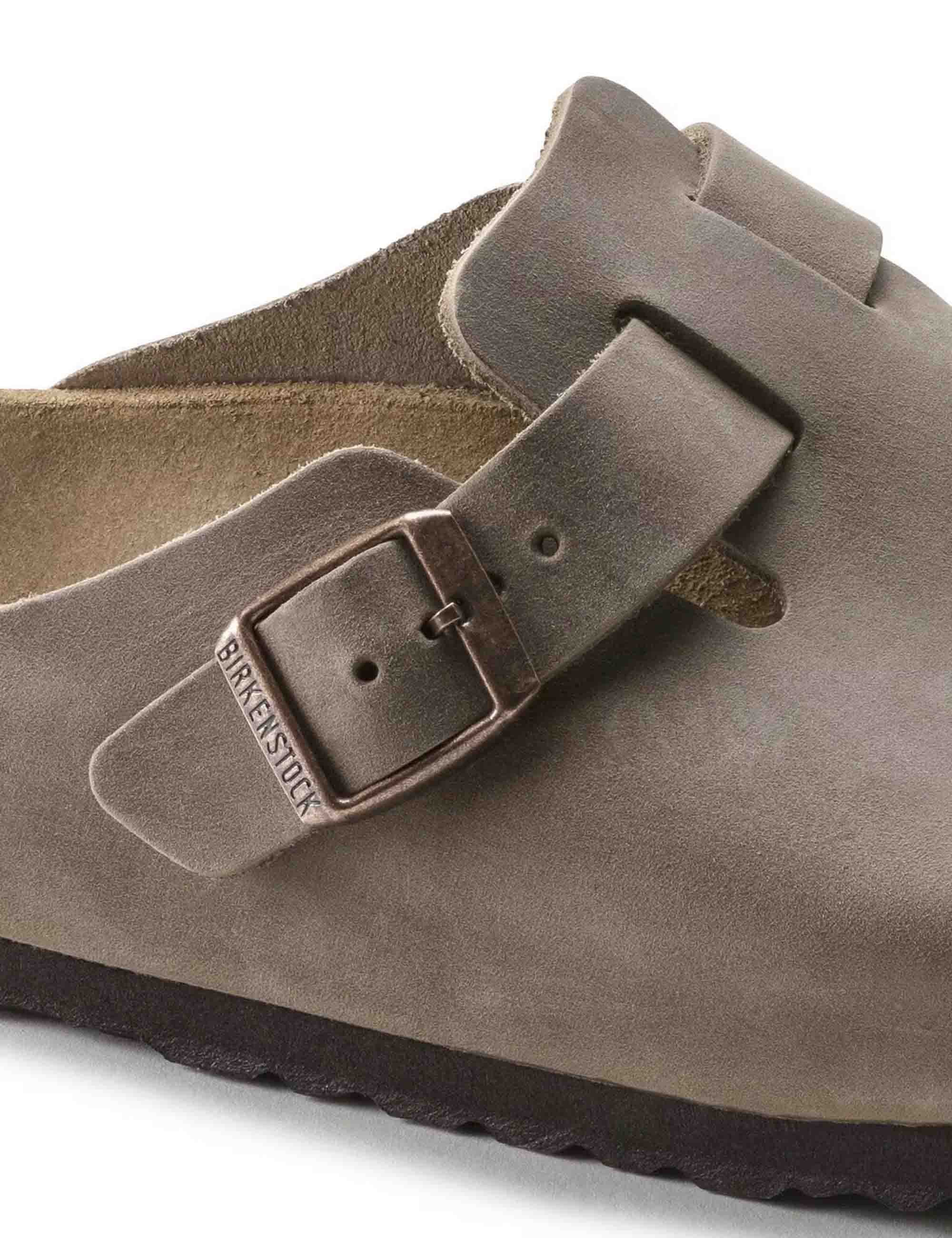 Boston Leather Mules LEOI - Tobacco Brown (Regular Fit) - Image 4