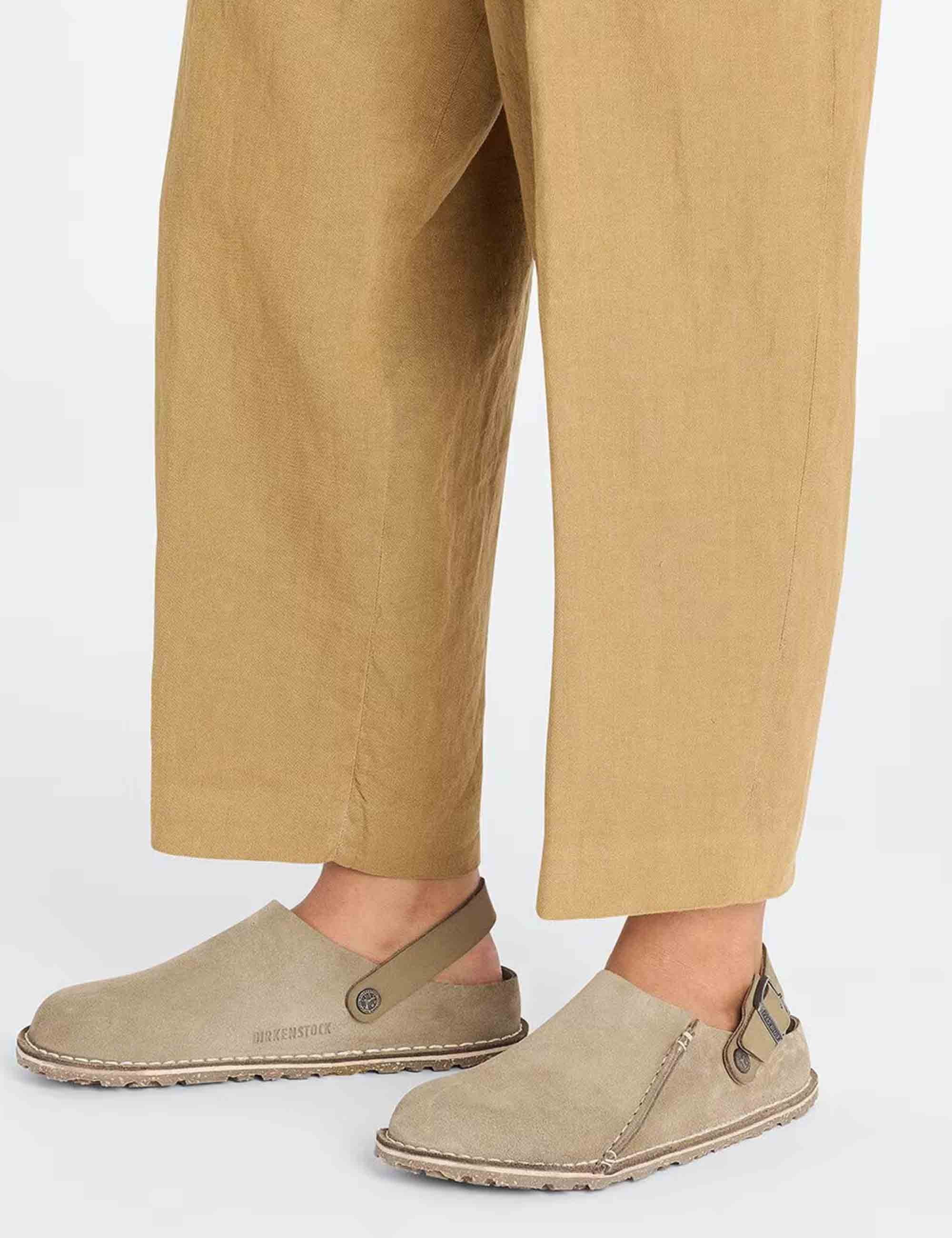 Lutry Suede Mules - Grey Taupe (Regular Fit) - Image 2