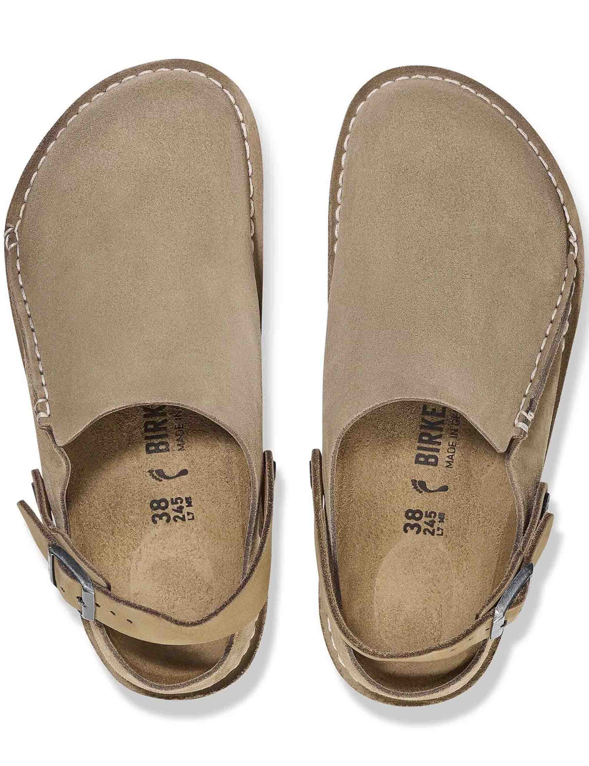 Lutry Suede Mules - Grey Taupe (Regular Fit) - Image 3