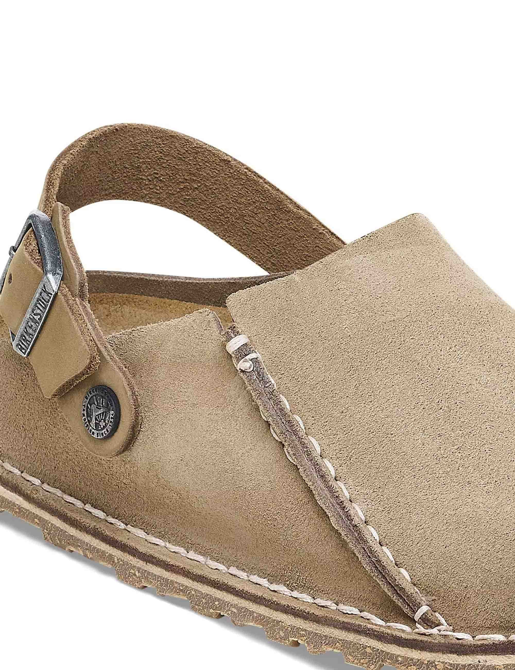 Lutry Suede Mules - Grey Taupe (Regular Fit) - Image 4