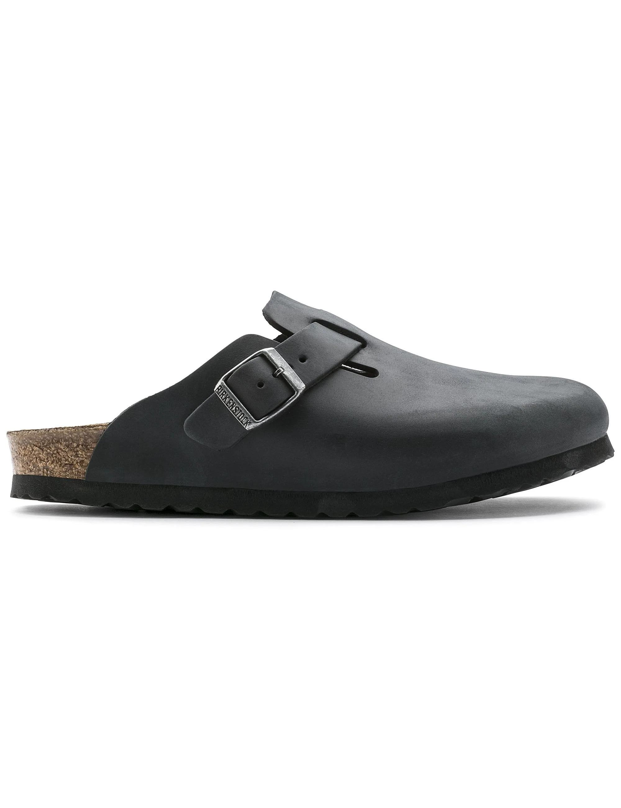 Women's Boston Leather Mules LEOI - Black (Regular Fit) - Image 6