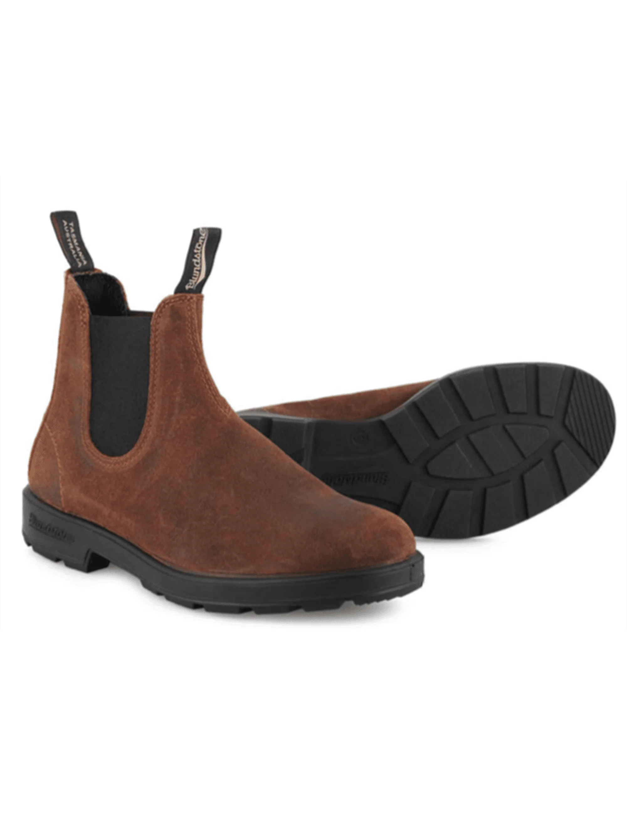 1911 Originals Suede Chelsea Boots - Tobacco Brown - Image 3