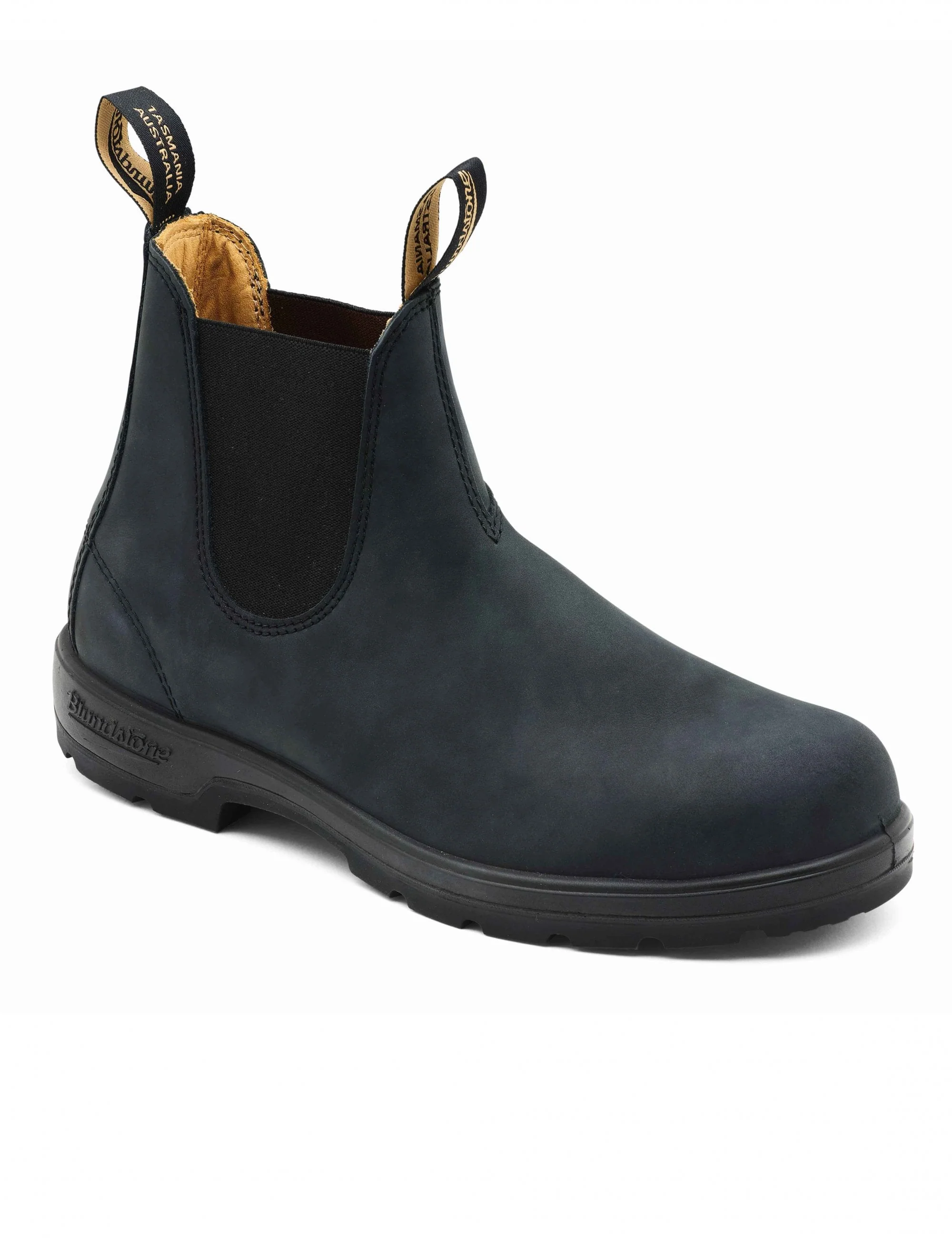 587 Classics Leather Chelsea Boots - Rustic Black - Image 3