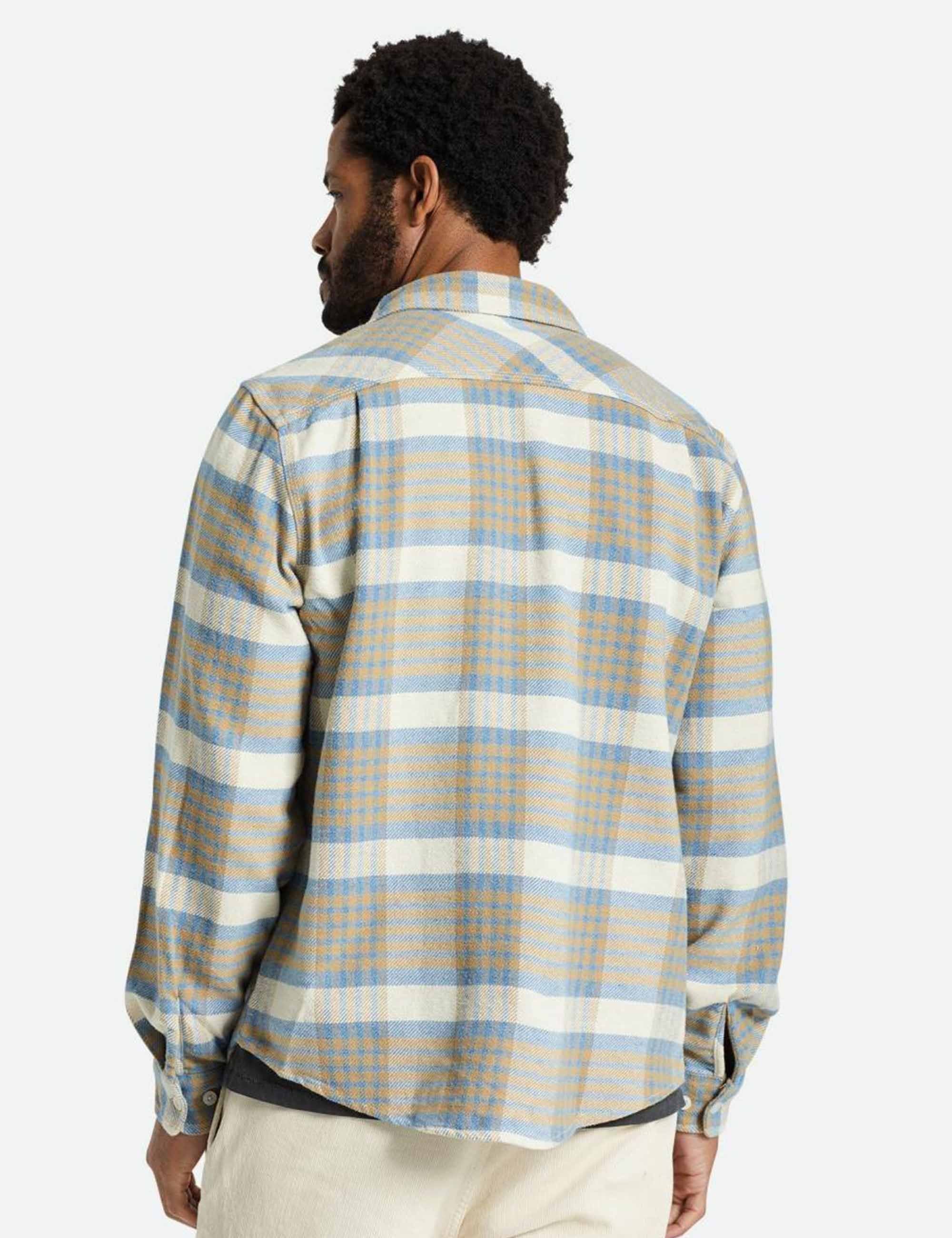 Bowery Flannel Shirt - Whitecap/Sand - Image 3