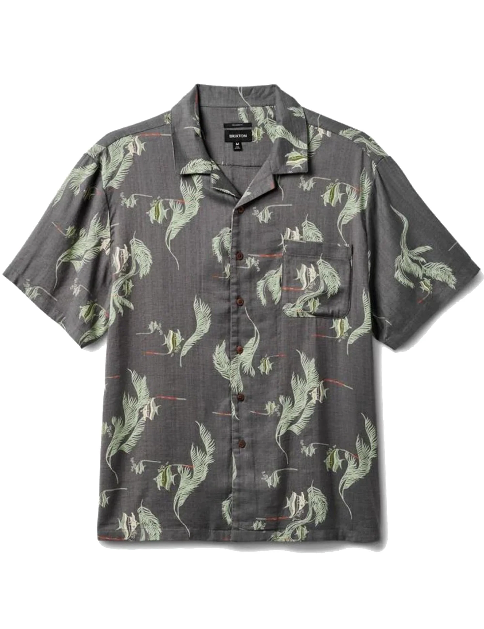 Bunker Slub Woven Shirt - Washed Sea/Black Foam