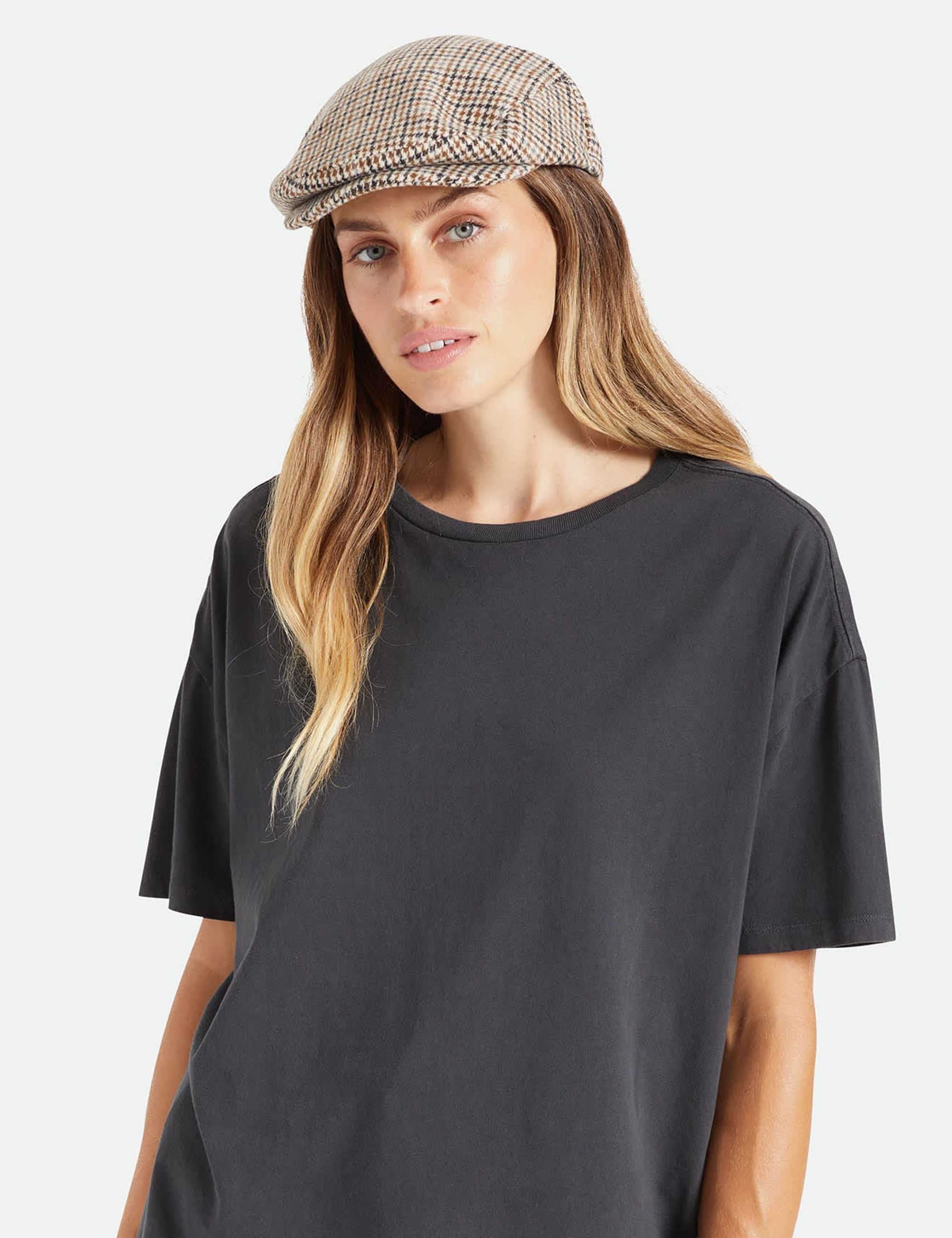Hooligan Flat Cap - Off White/Desert Palm - Image 3