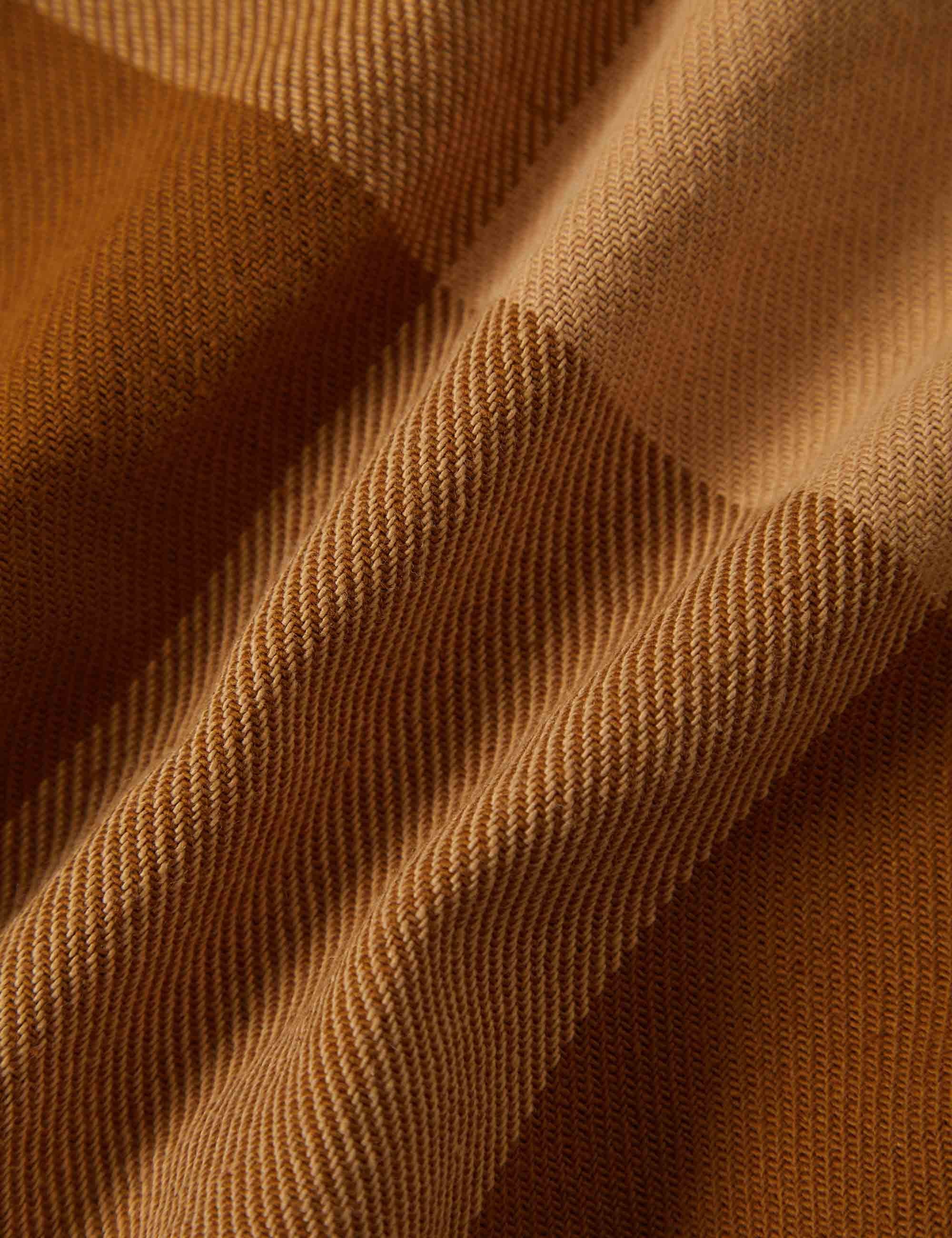 Selden Flannel Shirt - Washed Copper/Curry Buffalo - Image 3