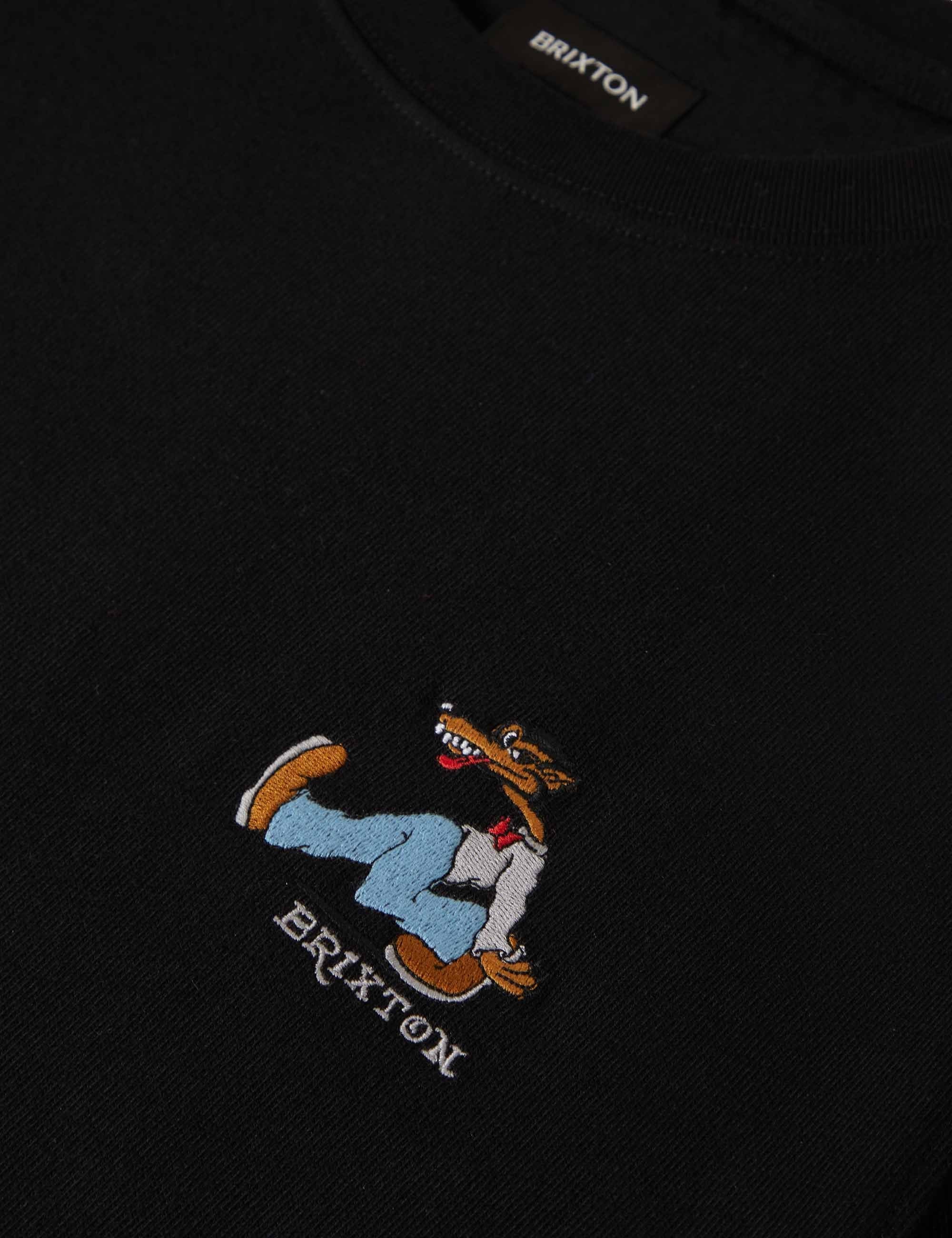 Stride Heavyweight T-Shirt - Black Classic Wash - Image 2