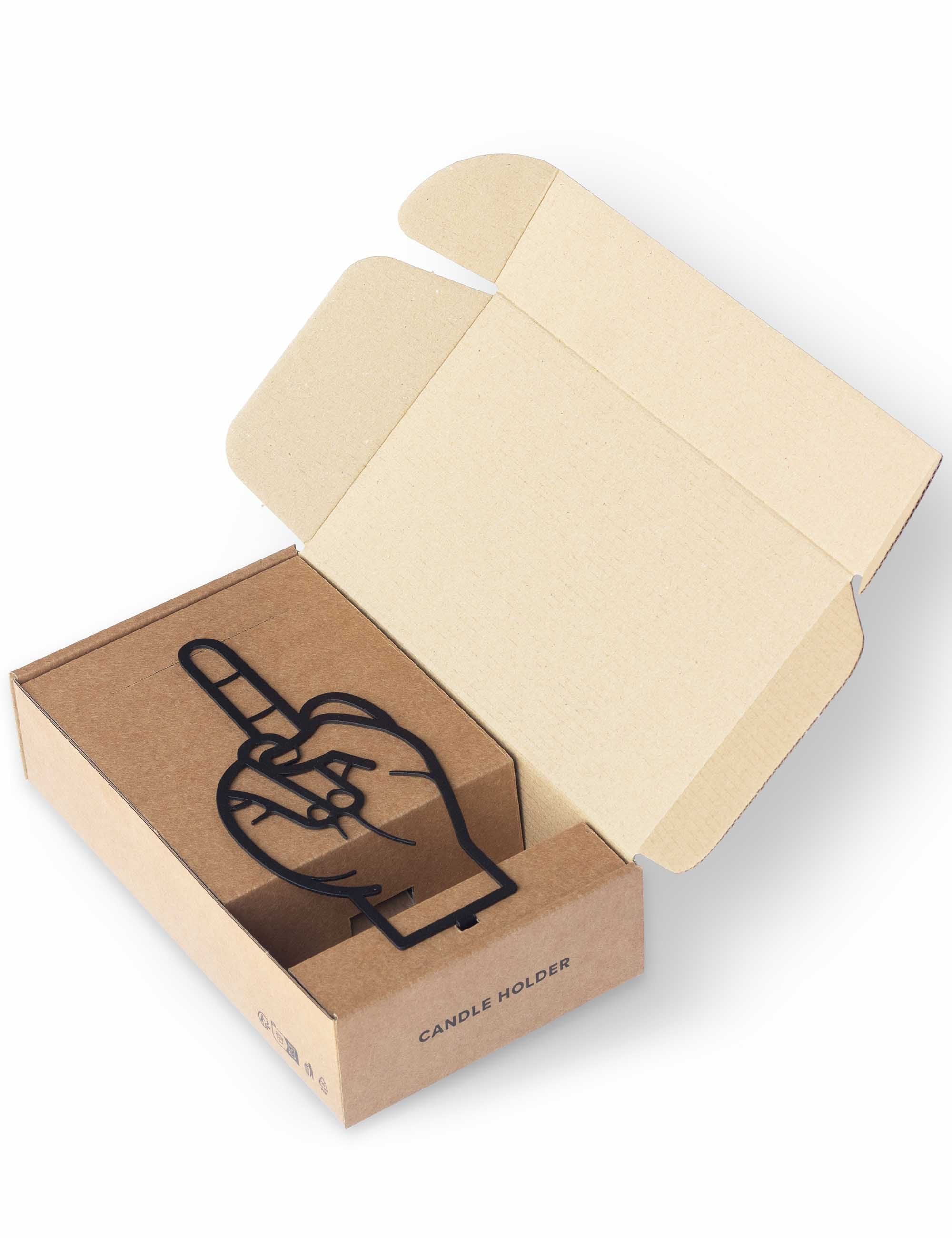 F*ck You Candle Holder - Black - Image 5