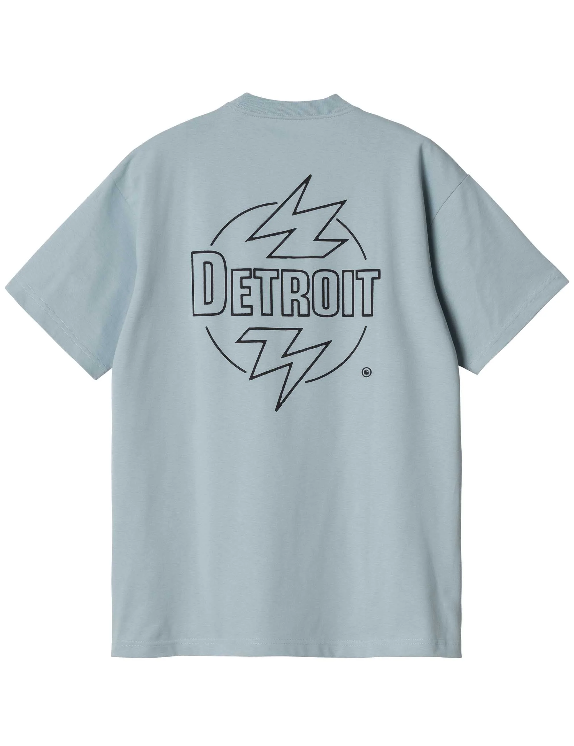 Ablaze T-Shirt - Misty Sky/Black