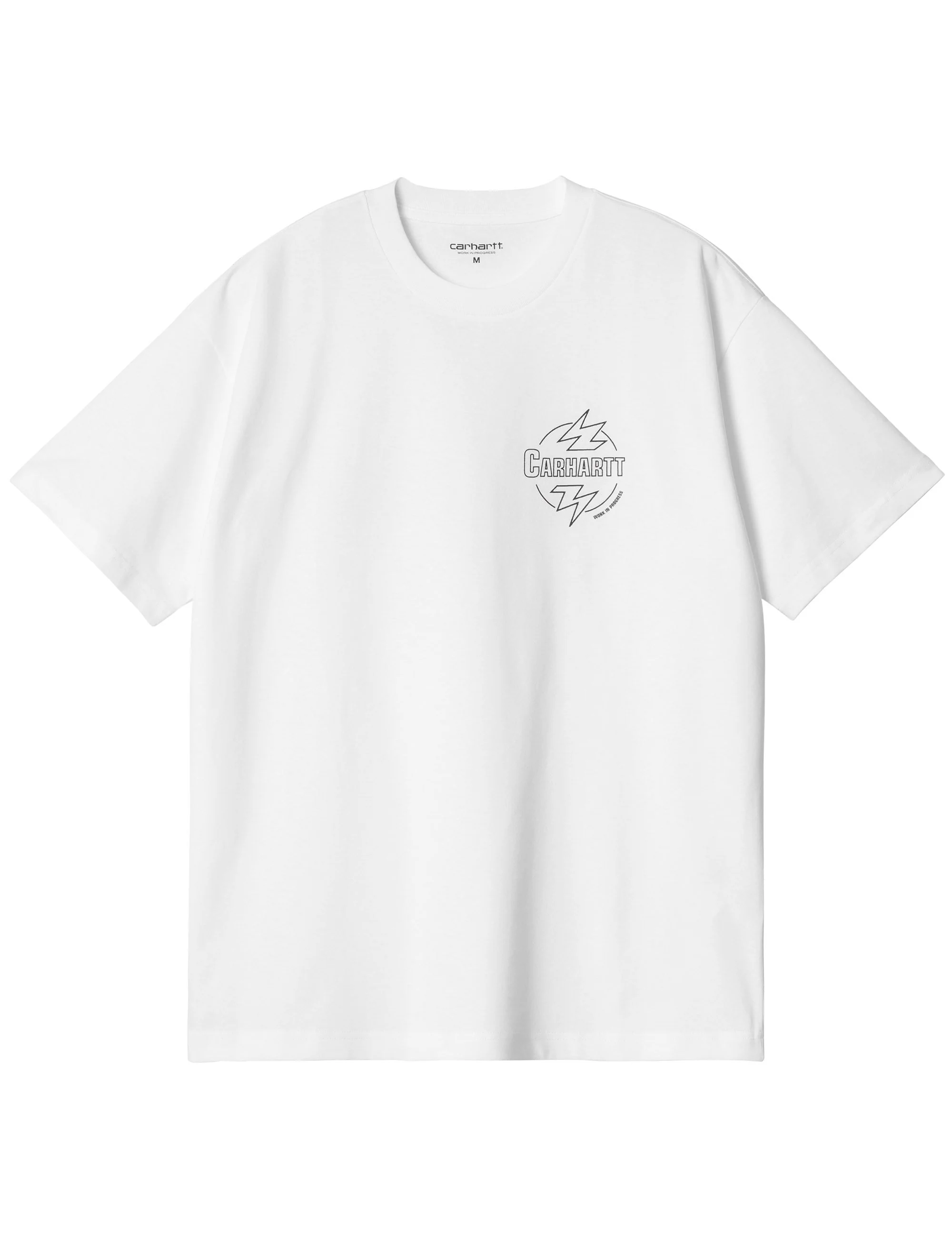 Ablaze T-Shirt - White/Black - Image 2