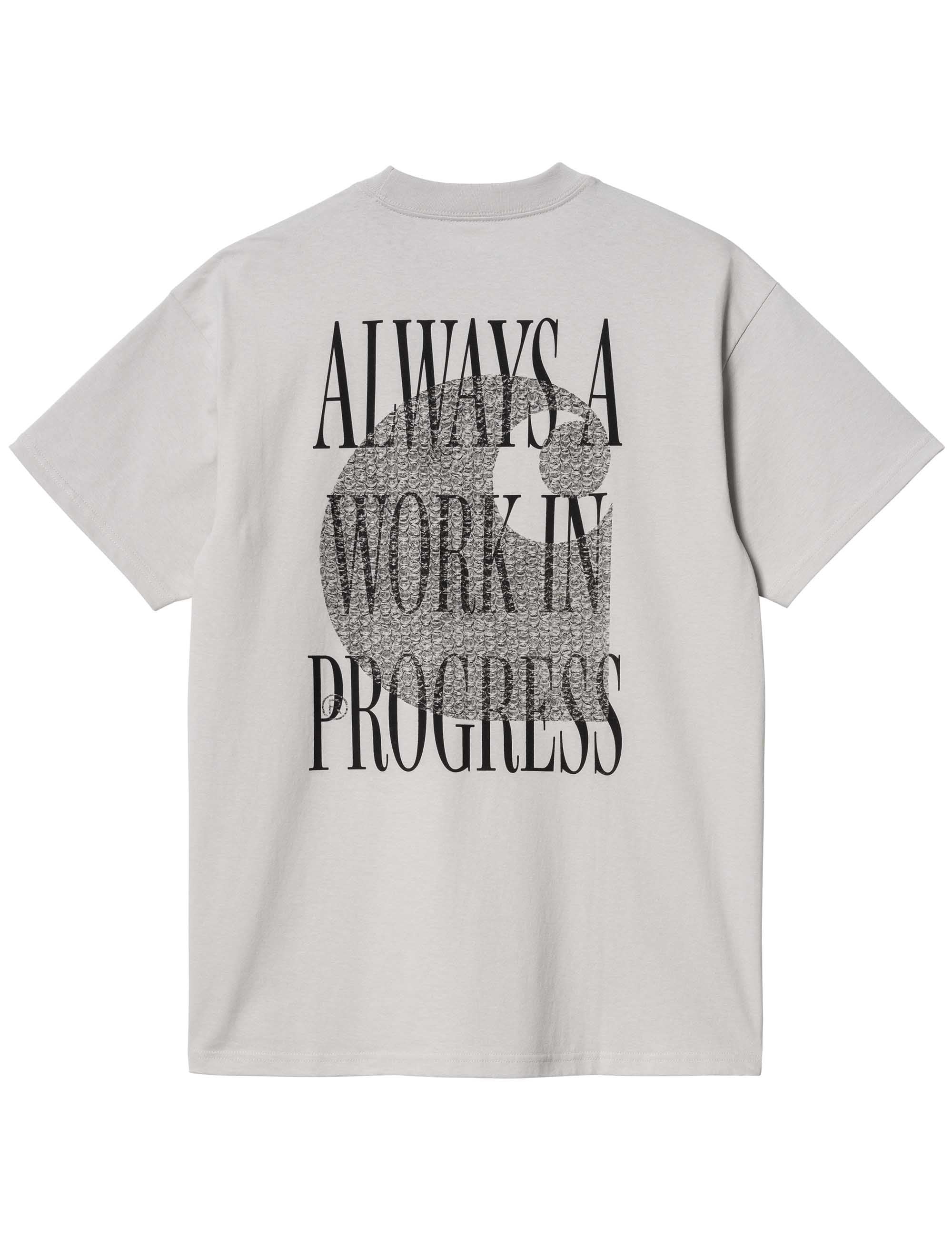 Always a WIP T-Shirt - Sonic Silver