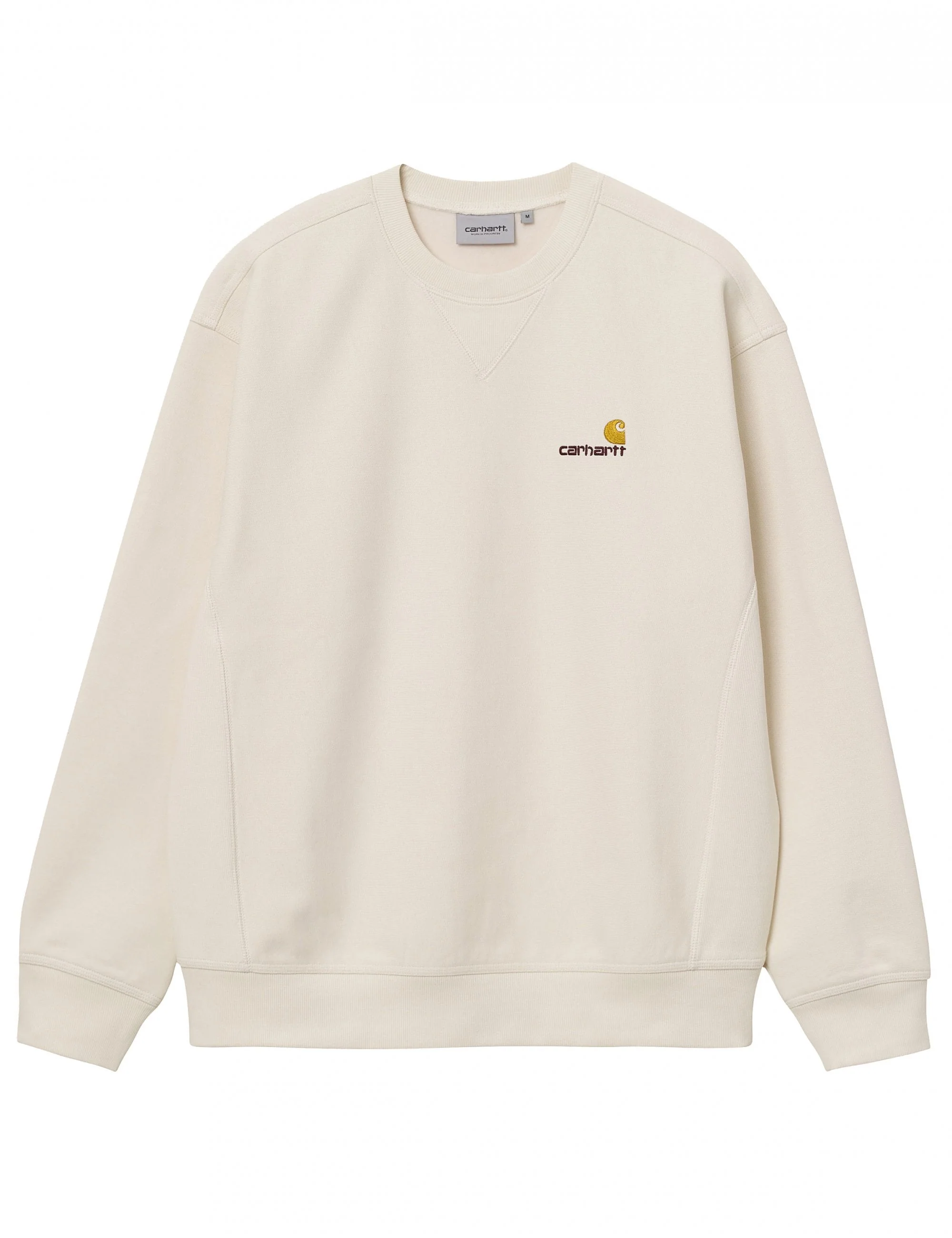 American Script Crew Sweat - Natural