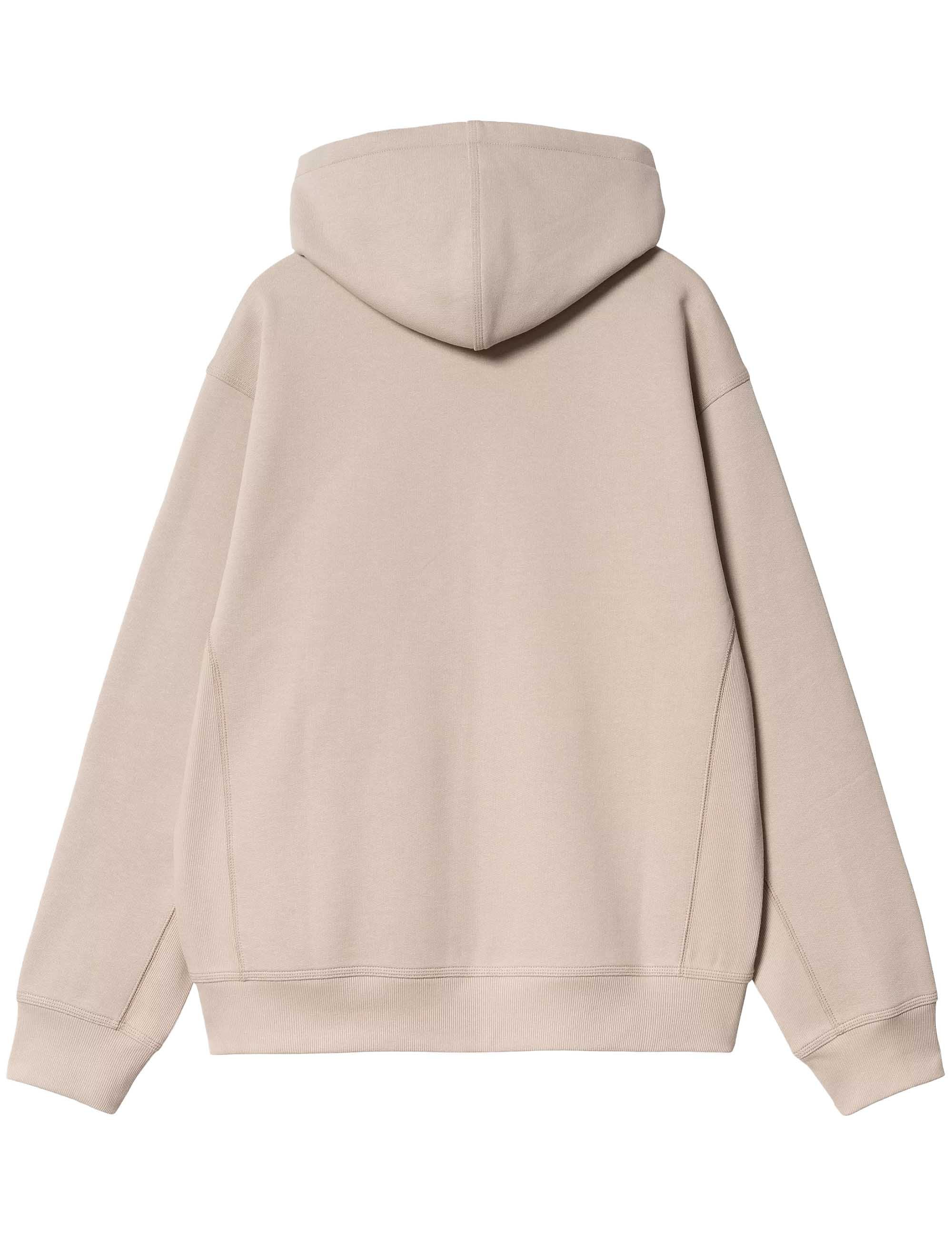 American Script Hooded Jacket - Fleur De Sel - Image 2