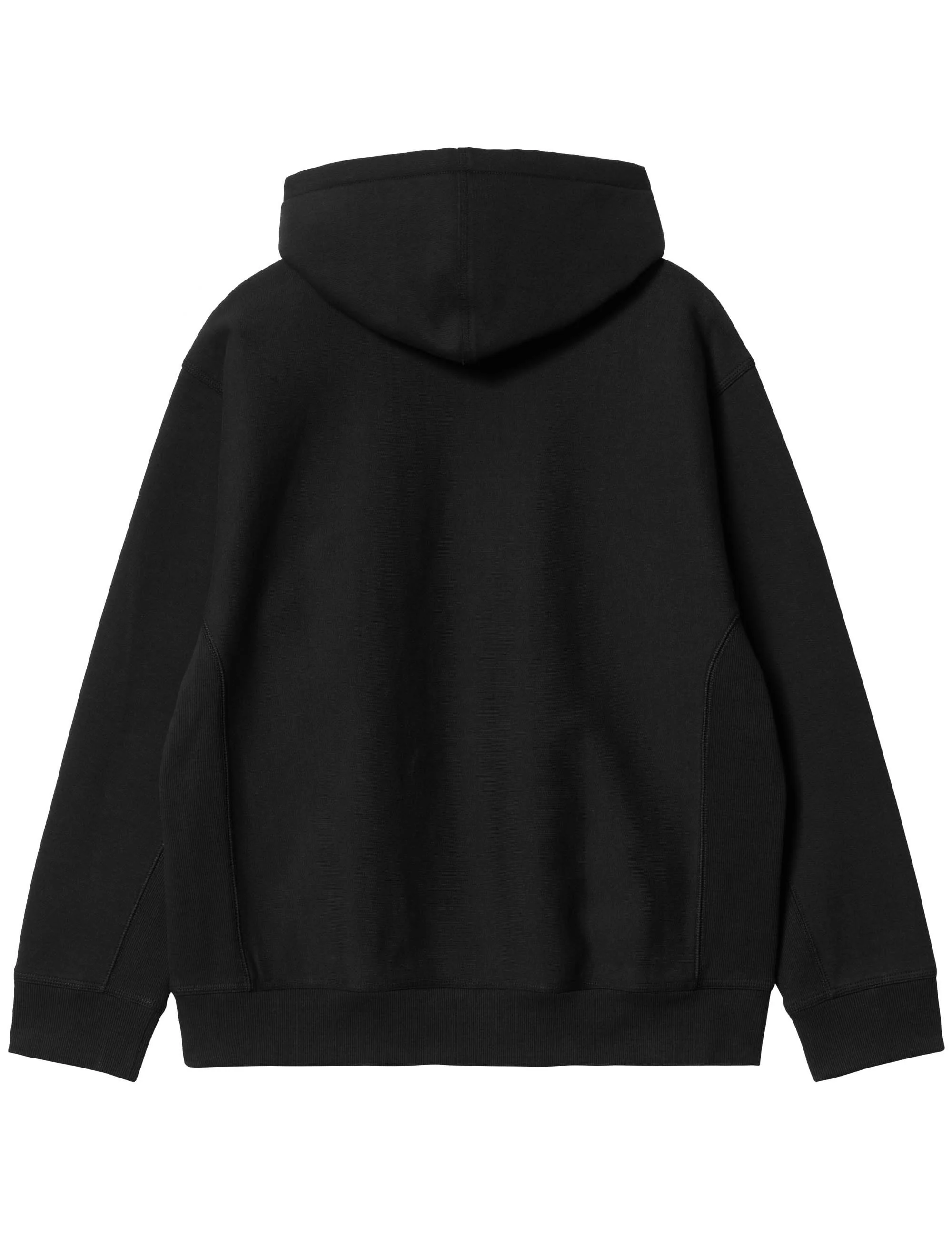American Script Hooded Sweat - Black - Image 2