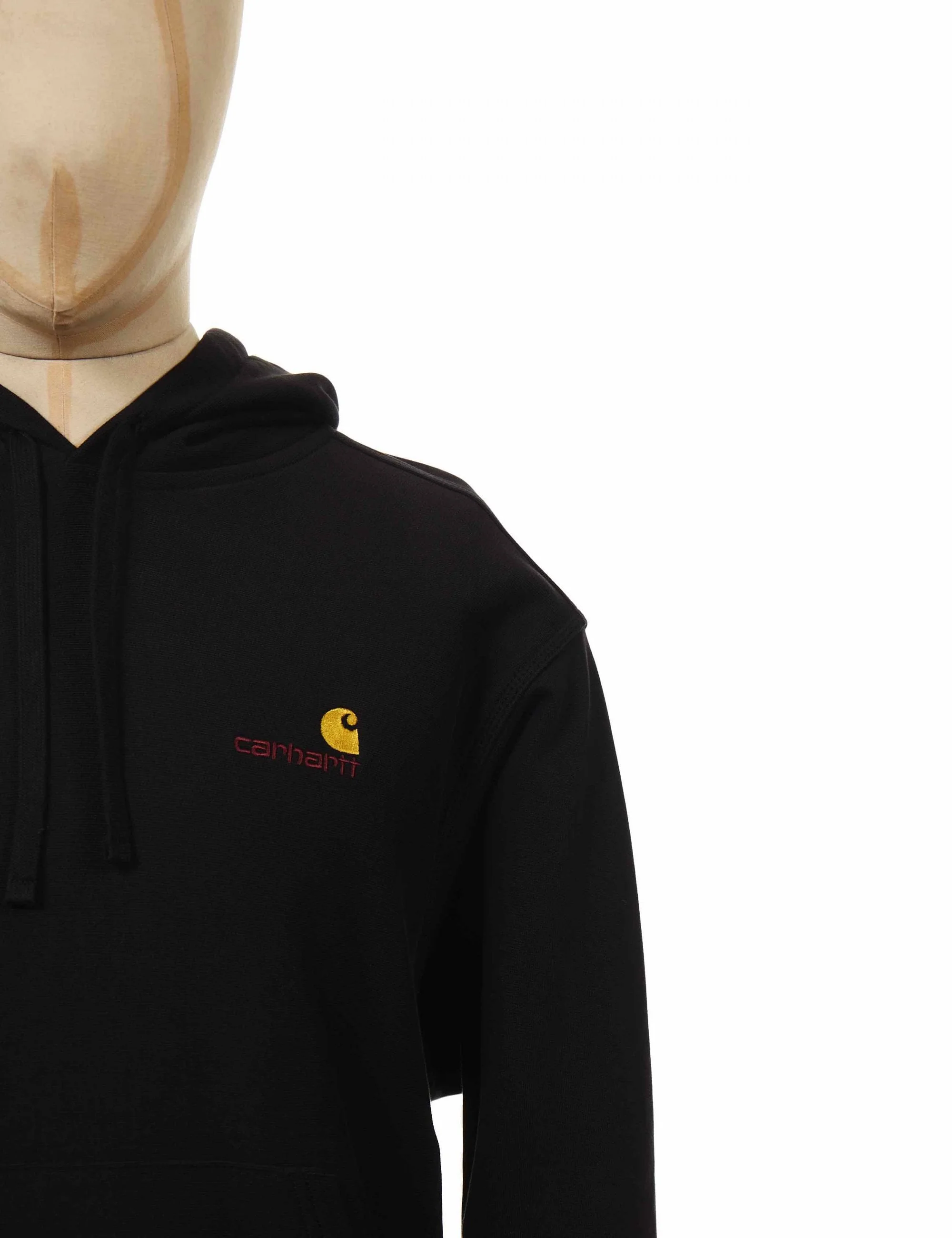 American Script Hooded Sweat - Black - Image 5